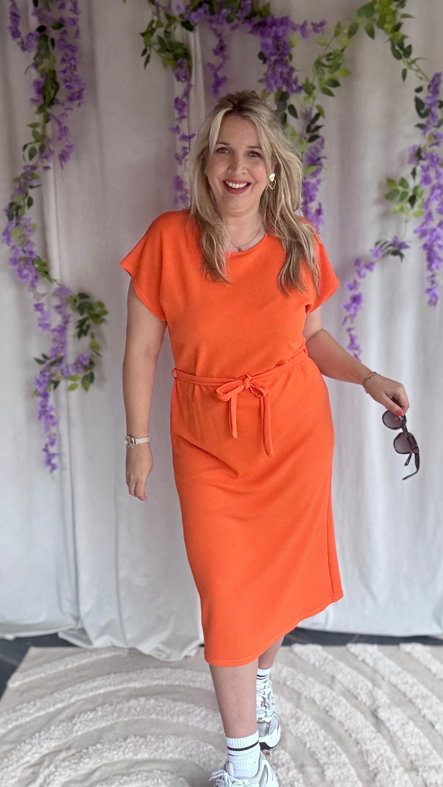 Milo jurk oranje