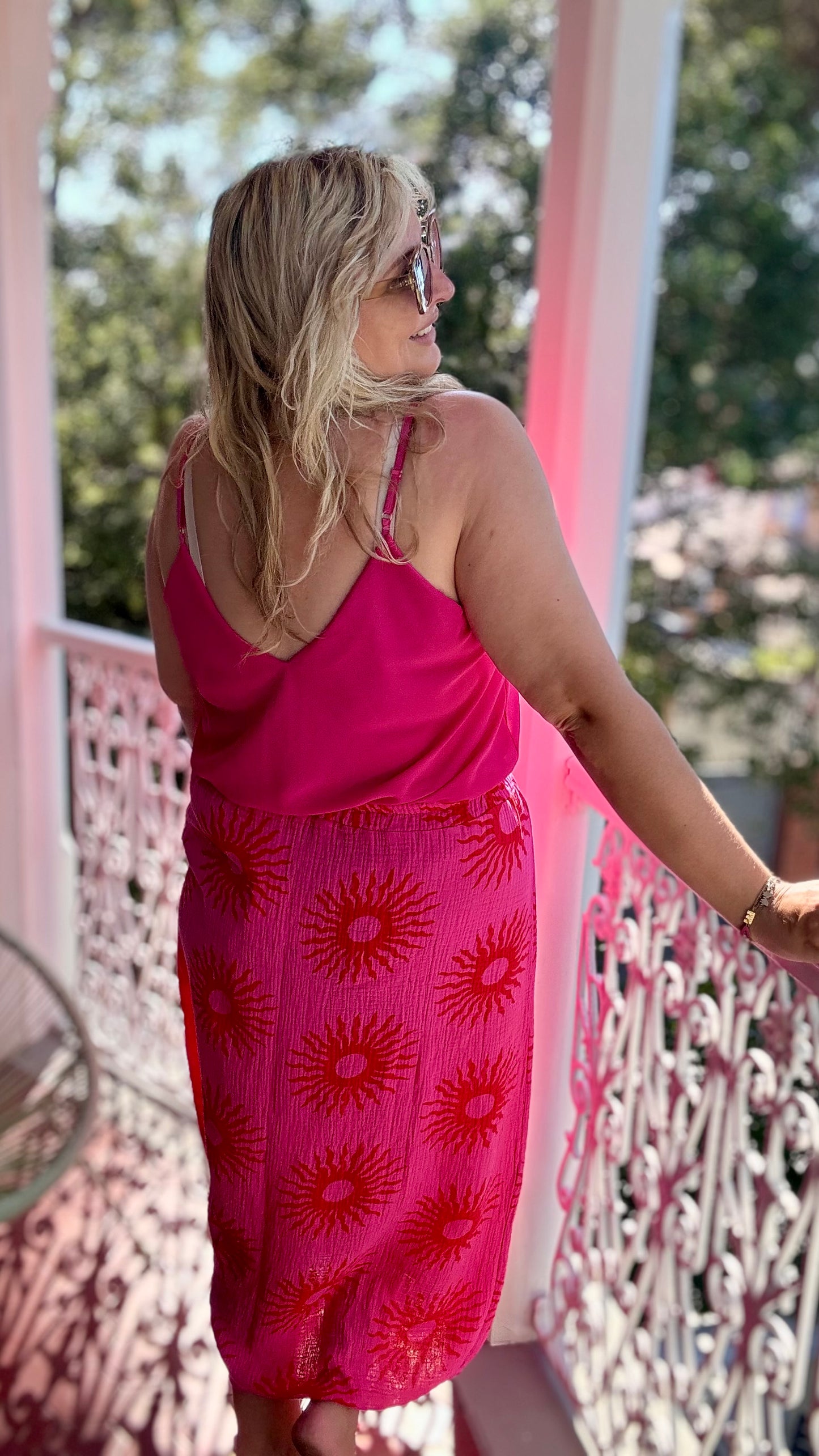Ruth tetra rok print