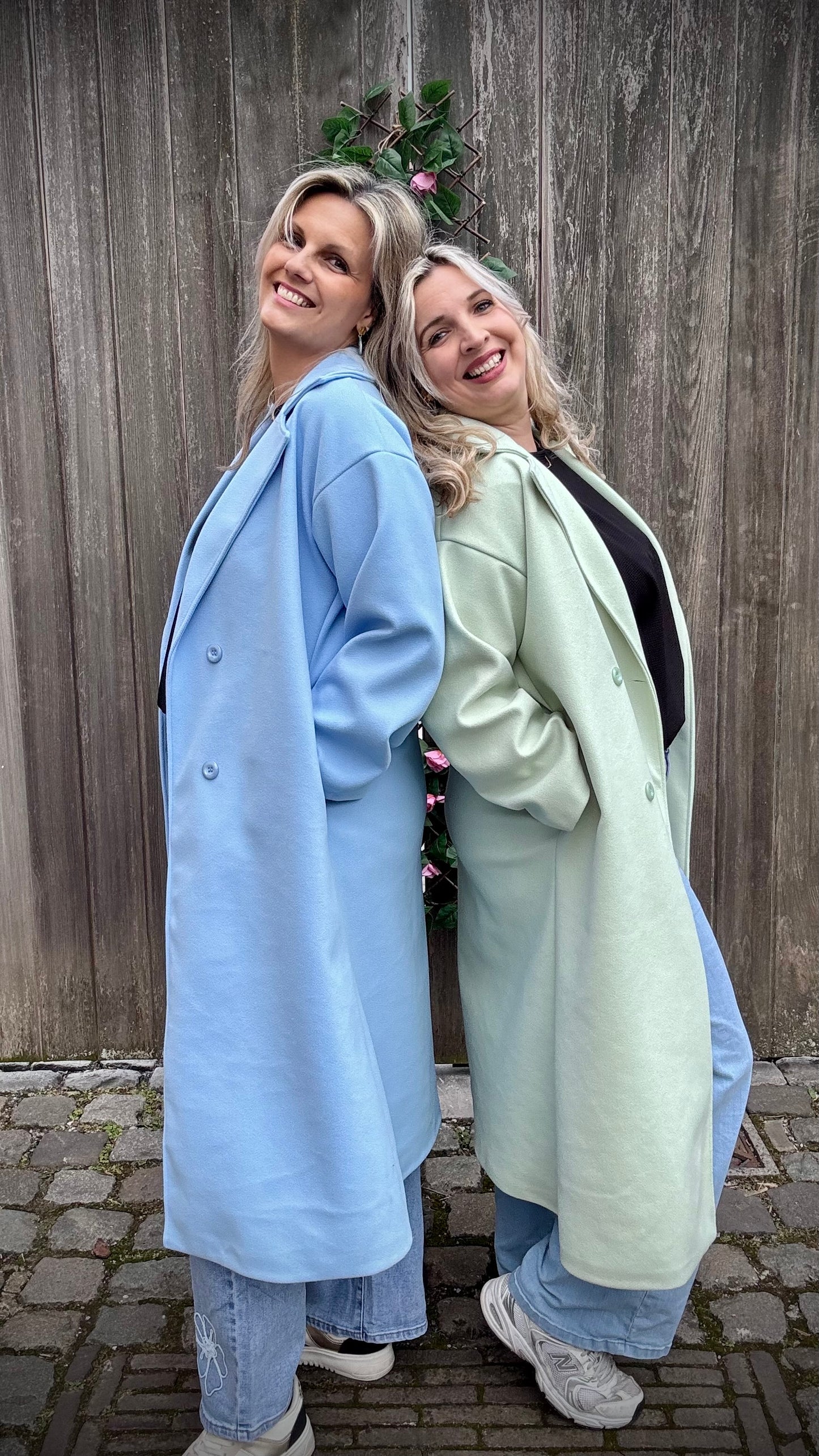 Pastel power mantel mintgroen