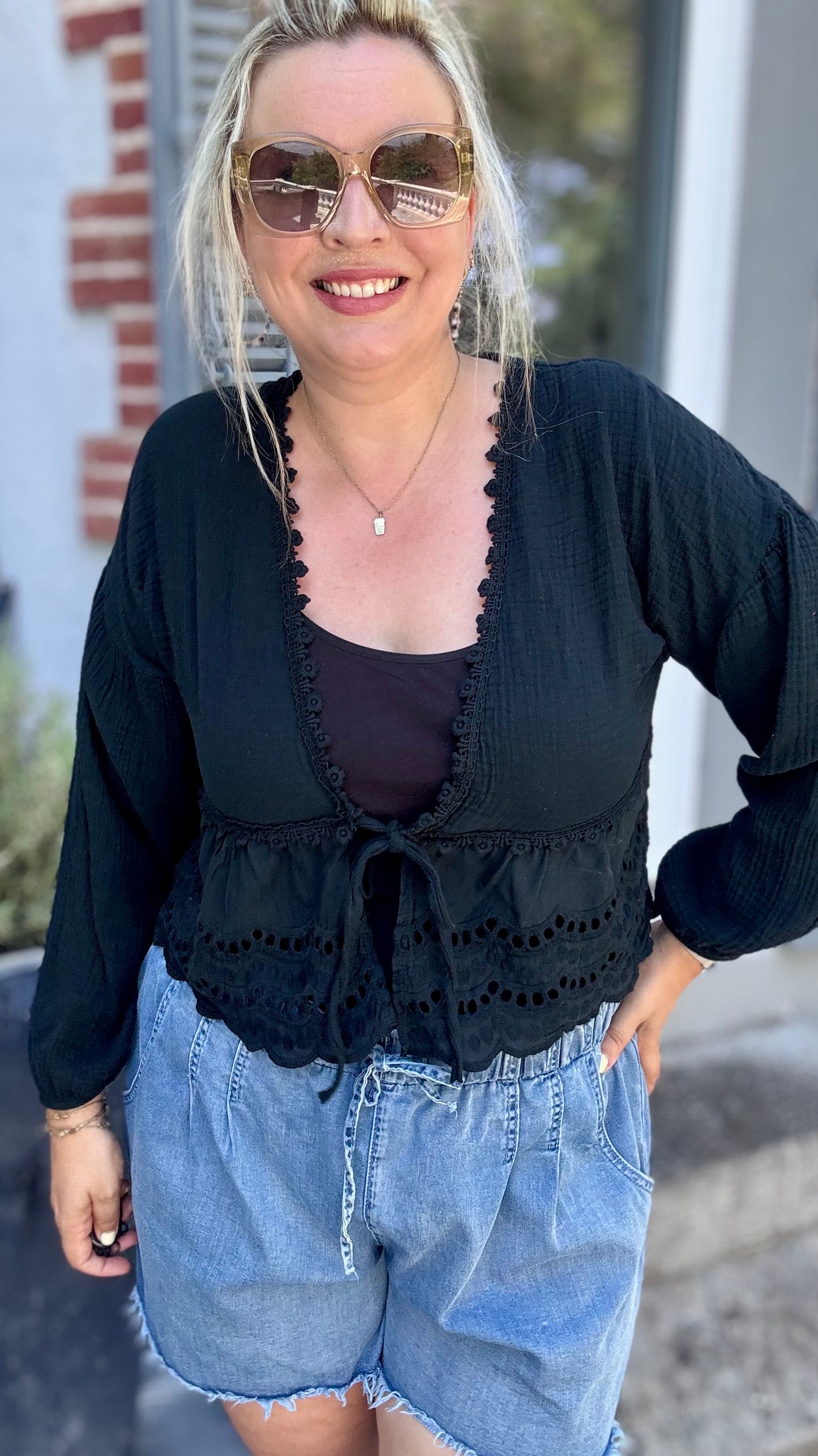 Cali blouse zwart