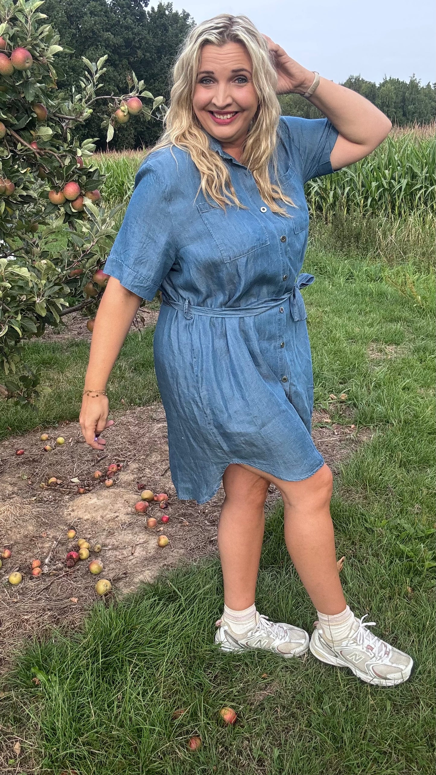 Urban denim dress