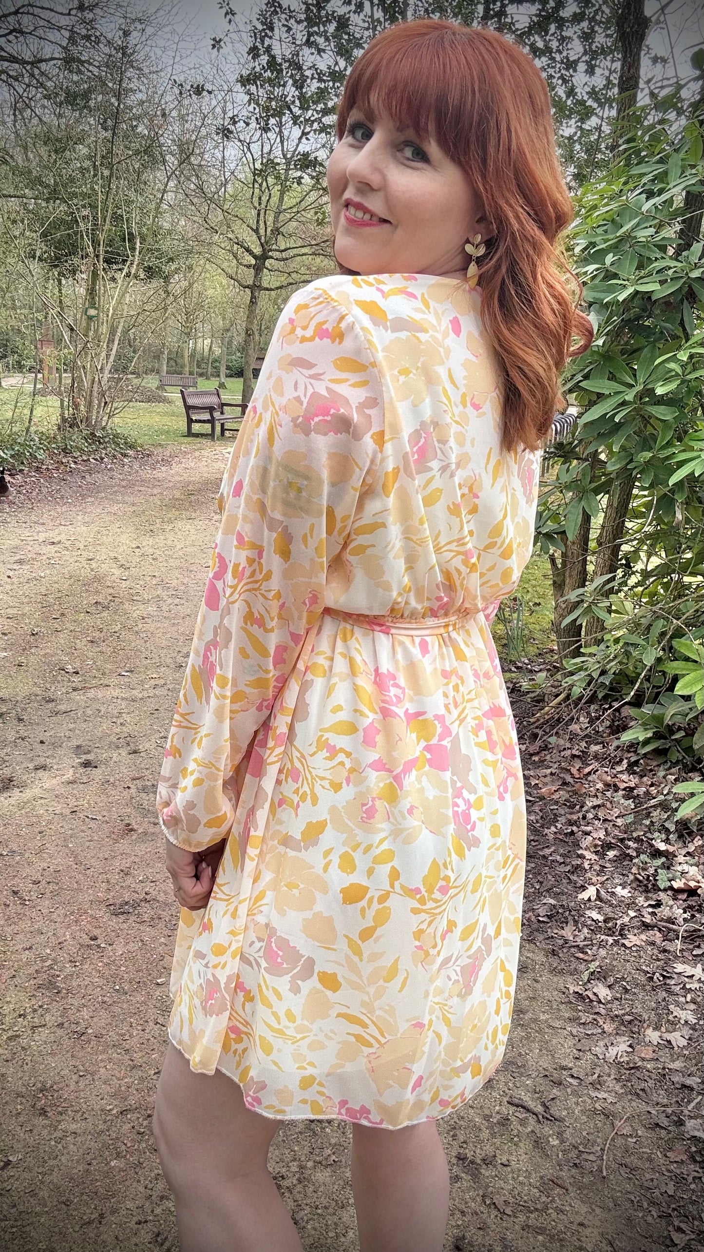 Camille jurk geel