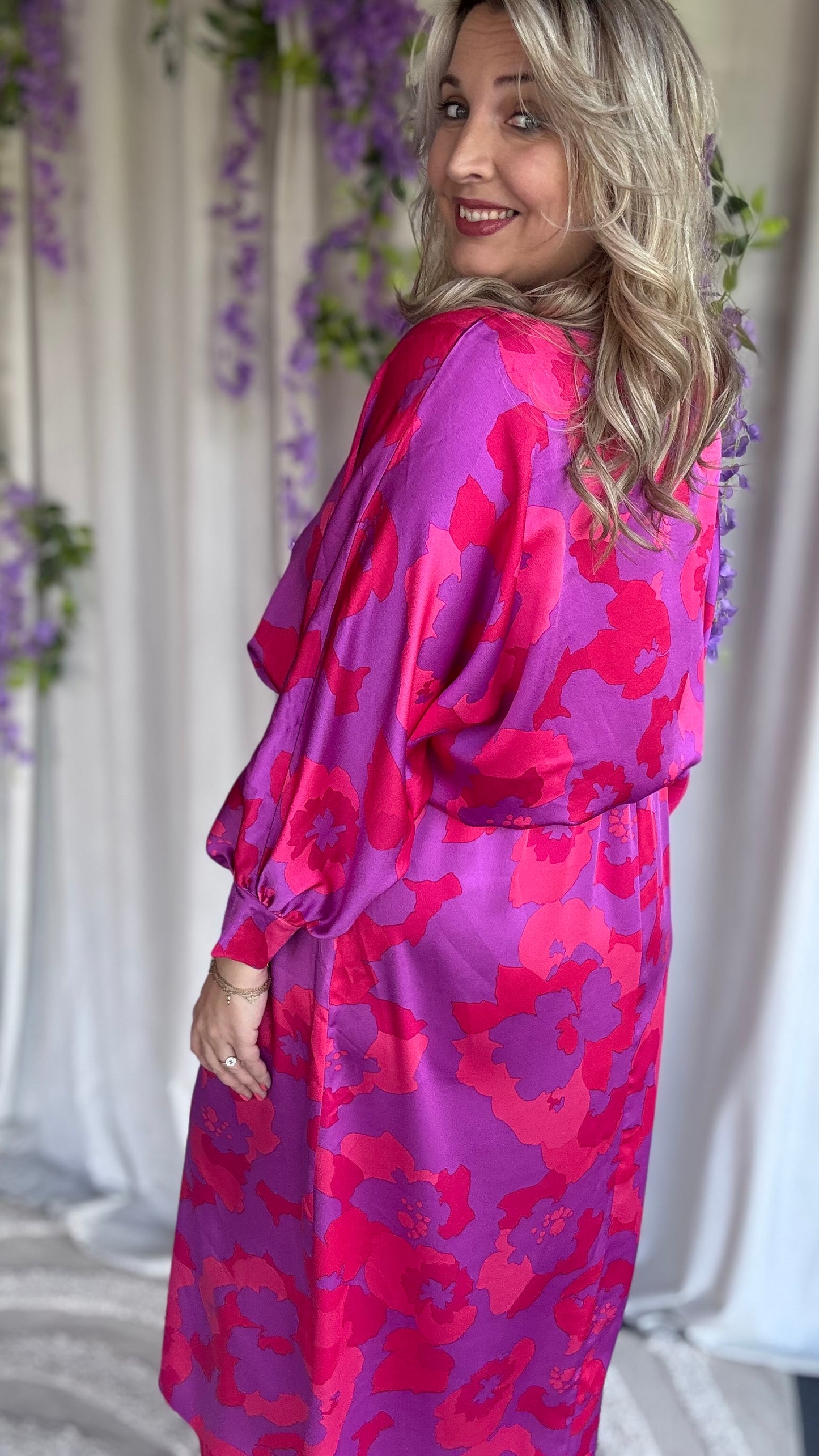Bellini dress paars