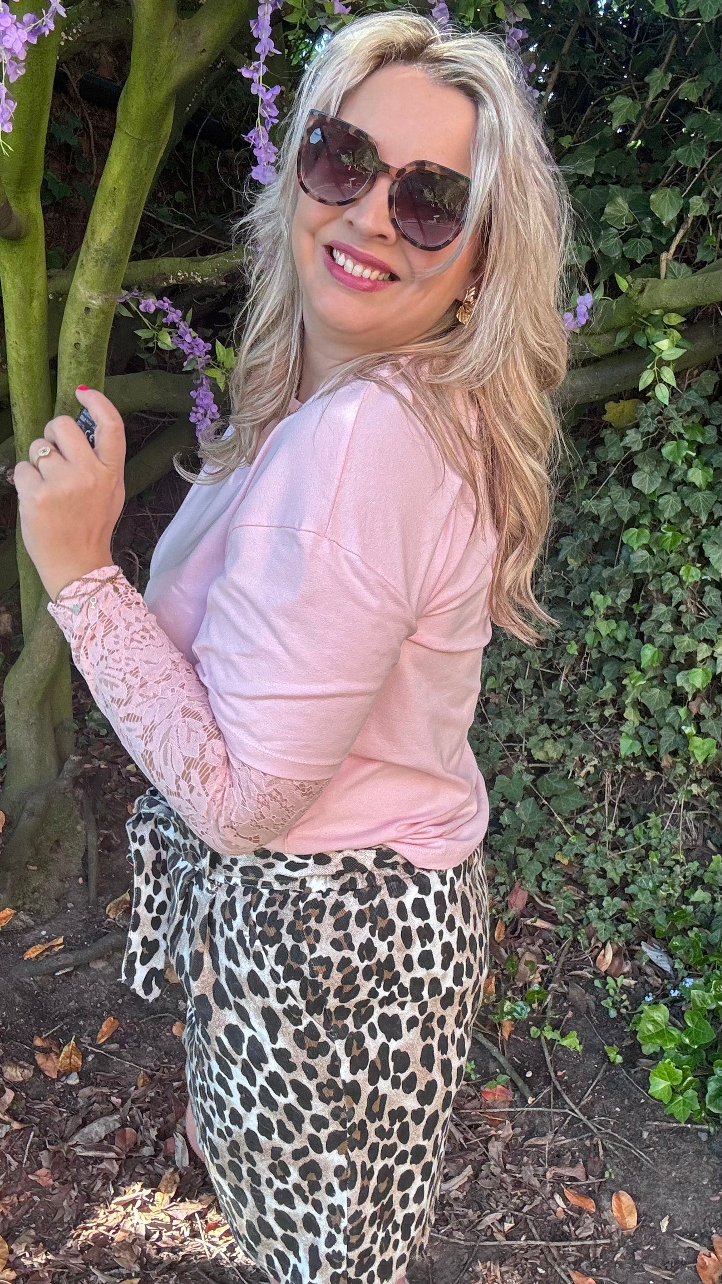 Lace love shirt babyroze