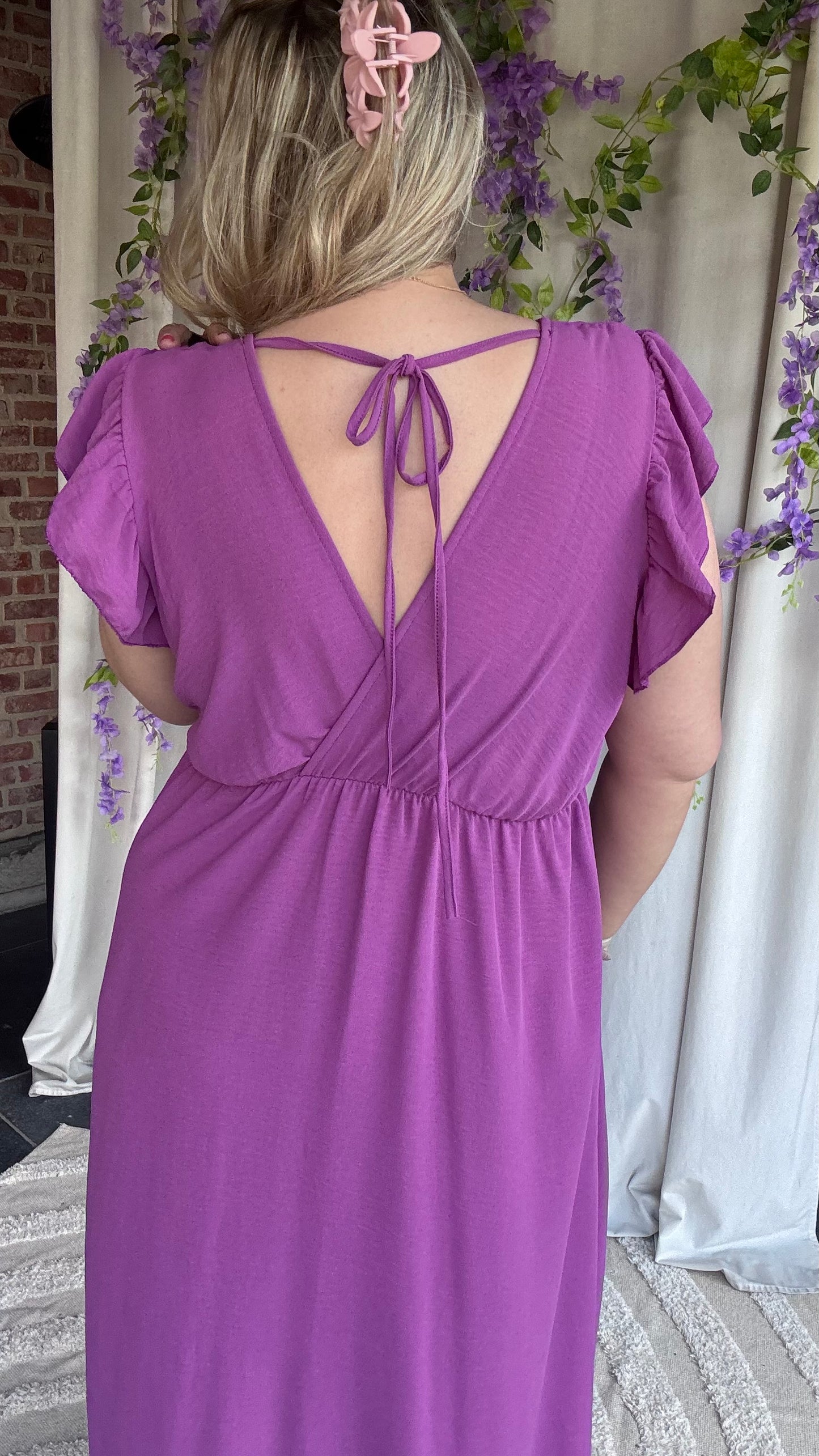 Lush dress purple