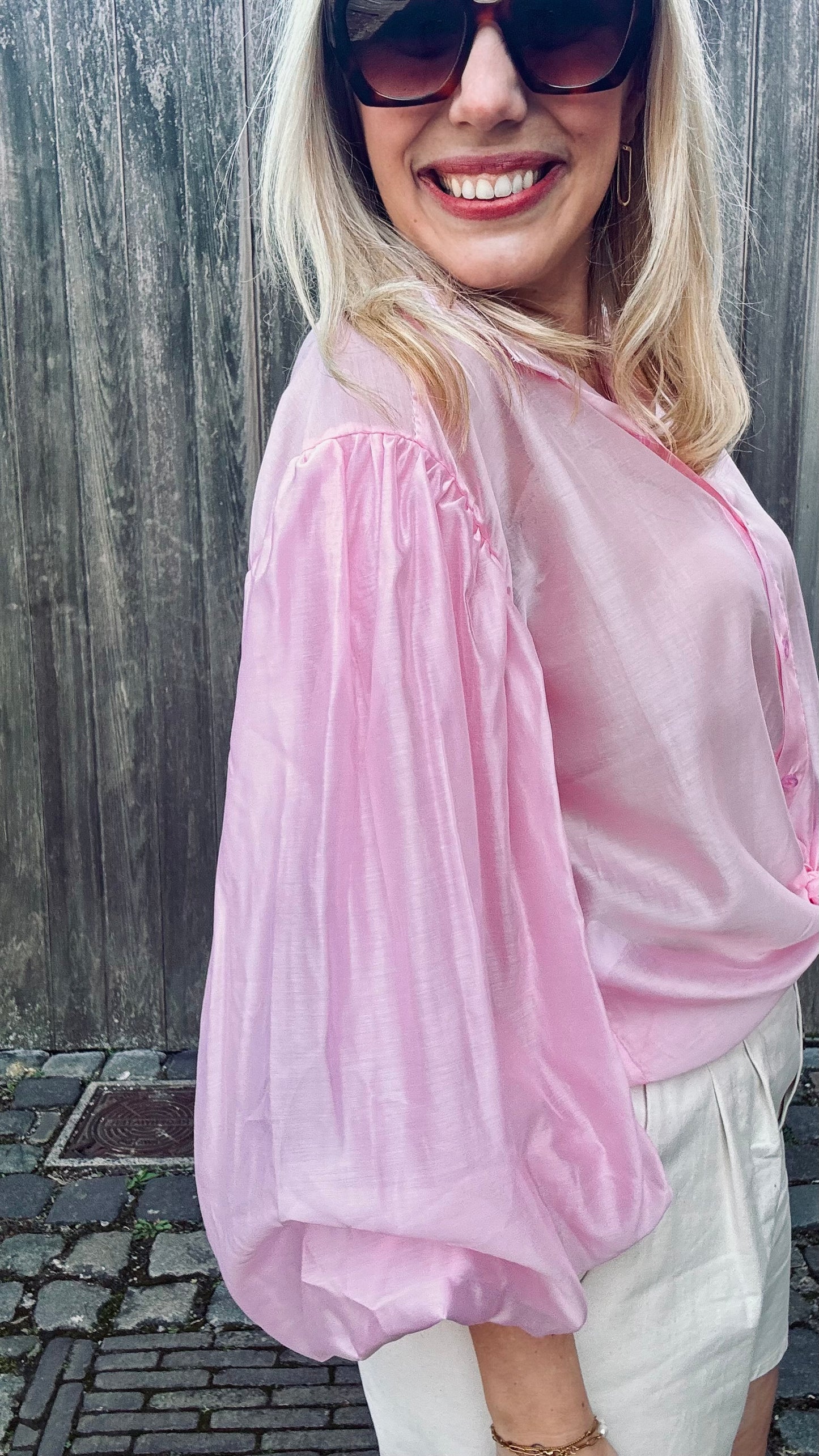 Sugar mist blouse roze