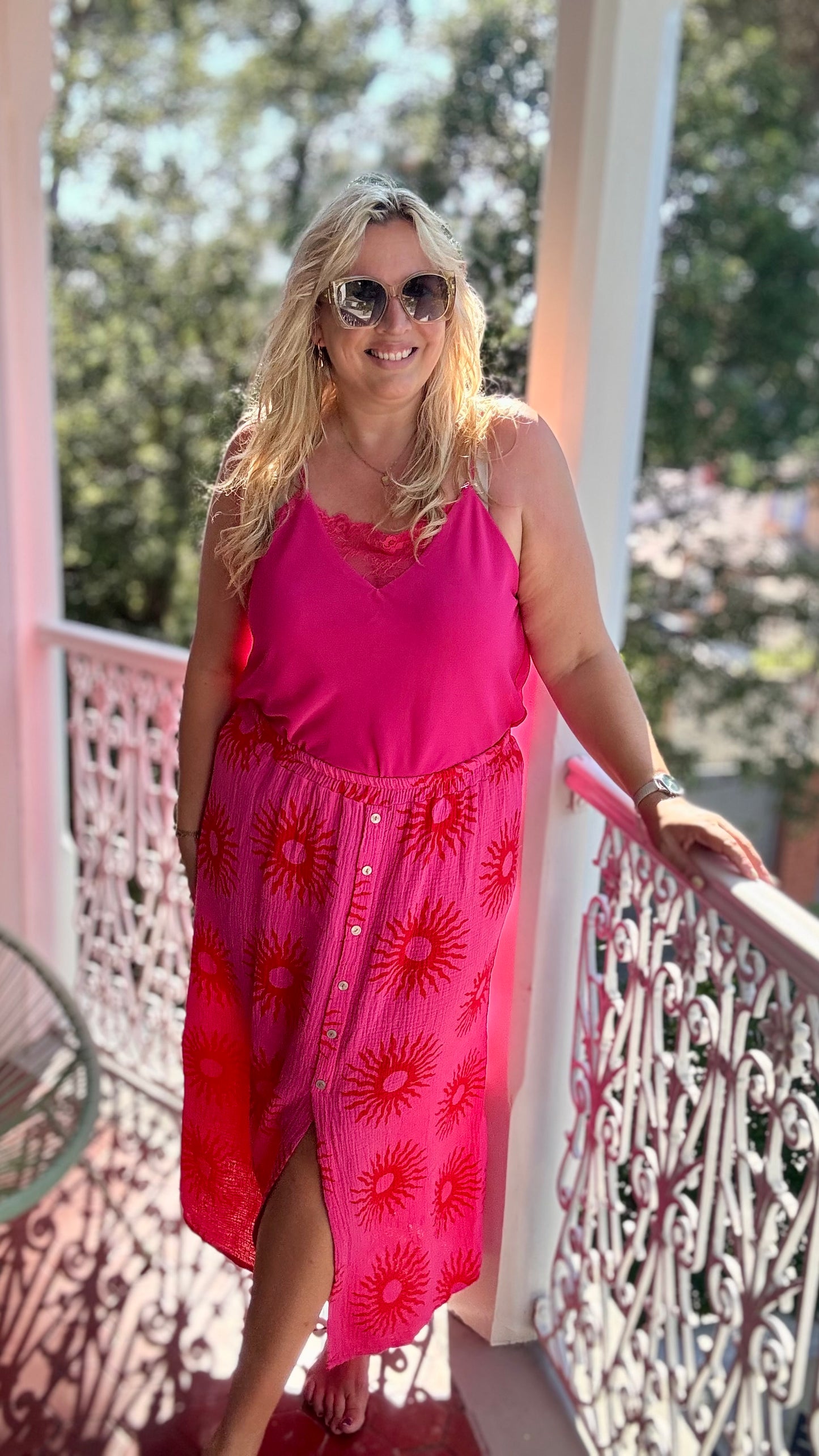 Ruth tetra rok print