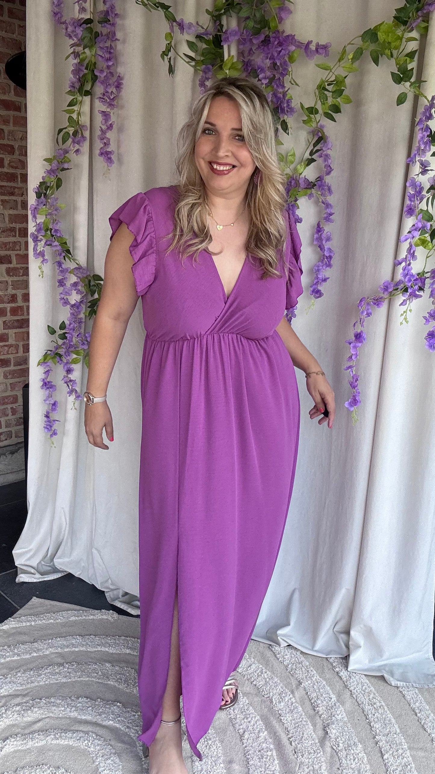 Lush dress purple