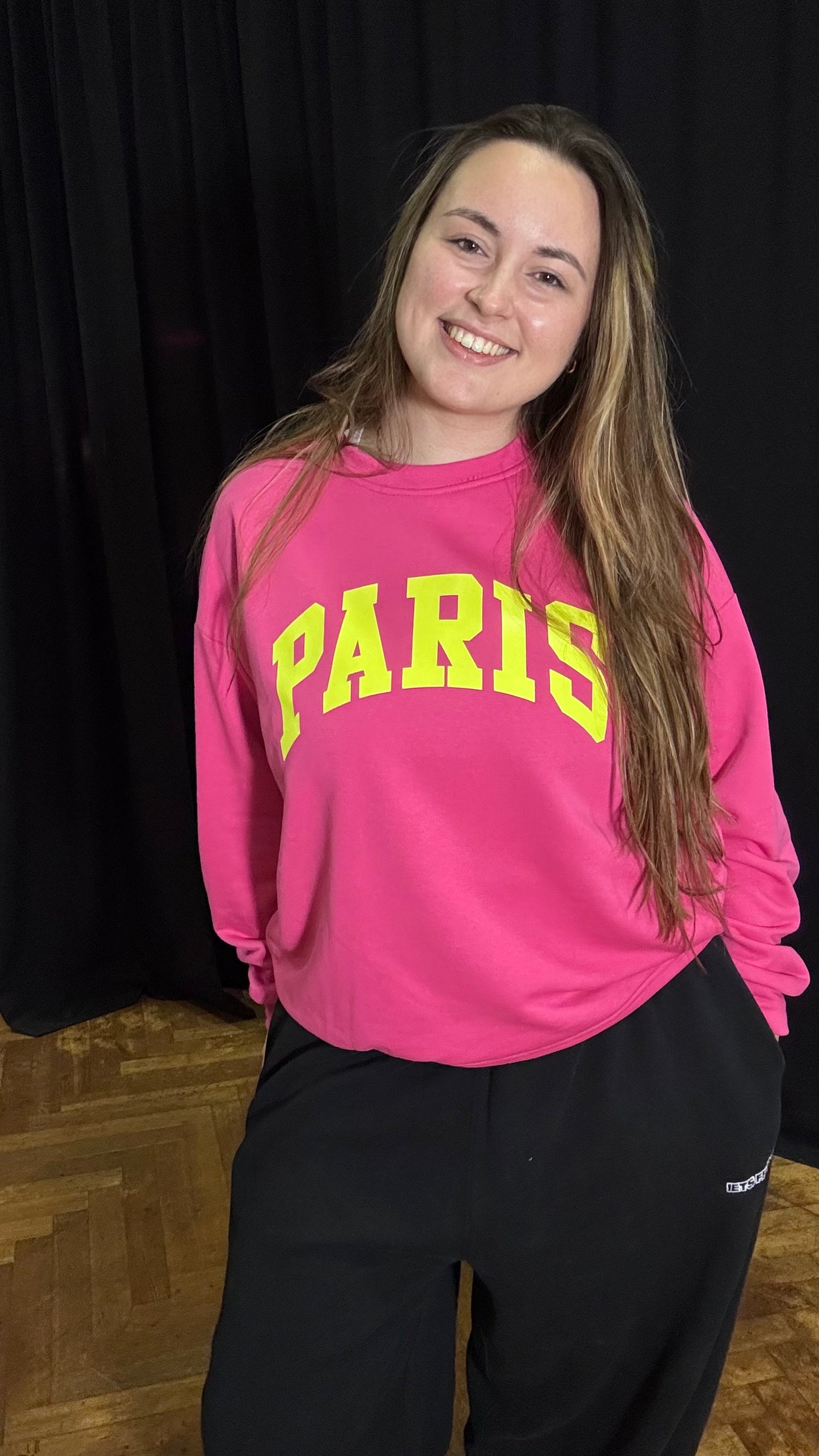 Paris sweater pink