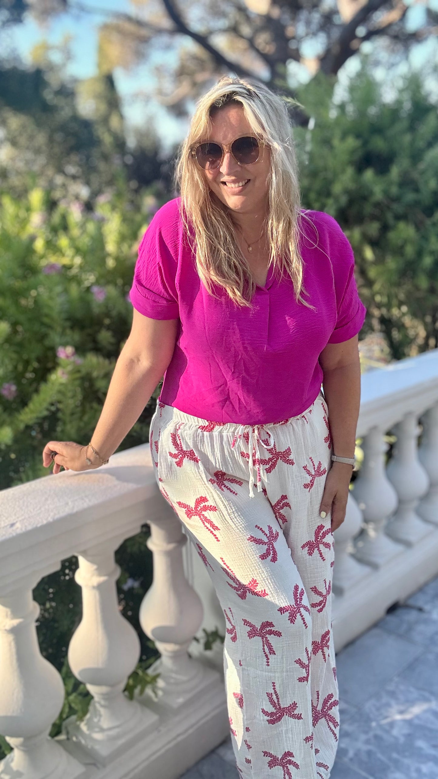 Sierra broek roze