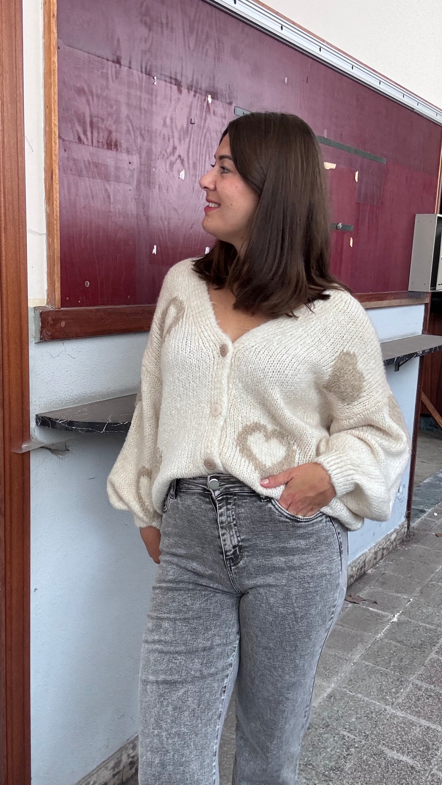 Love cardigan - beige