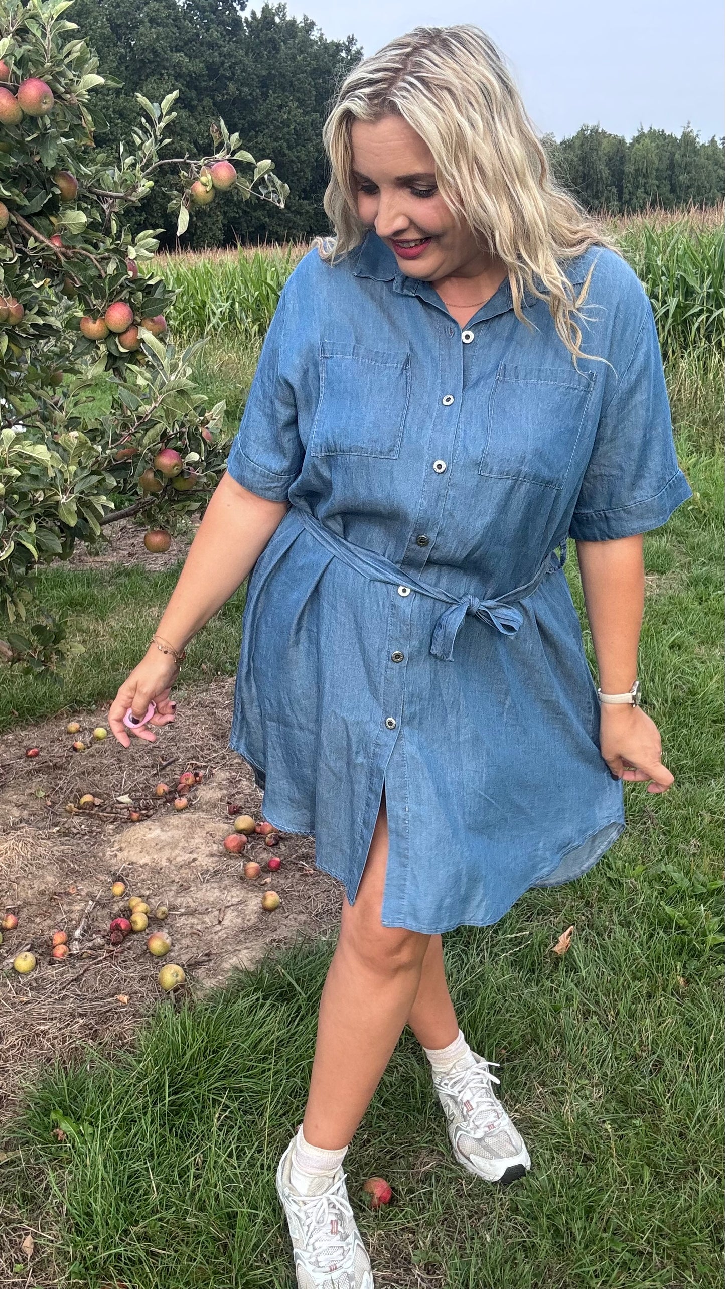 Urban denim dress