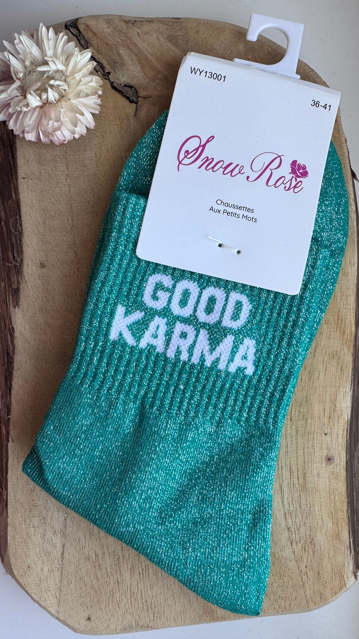 Quote sokken: Good karma