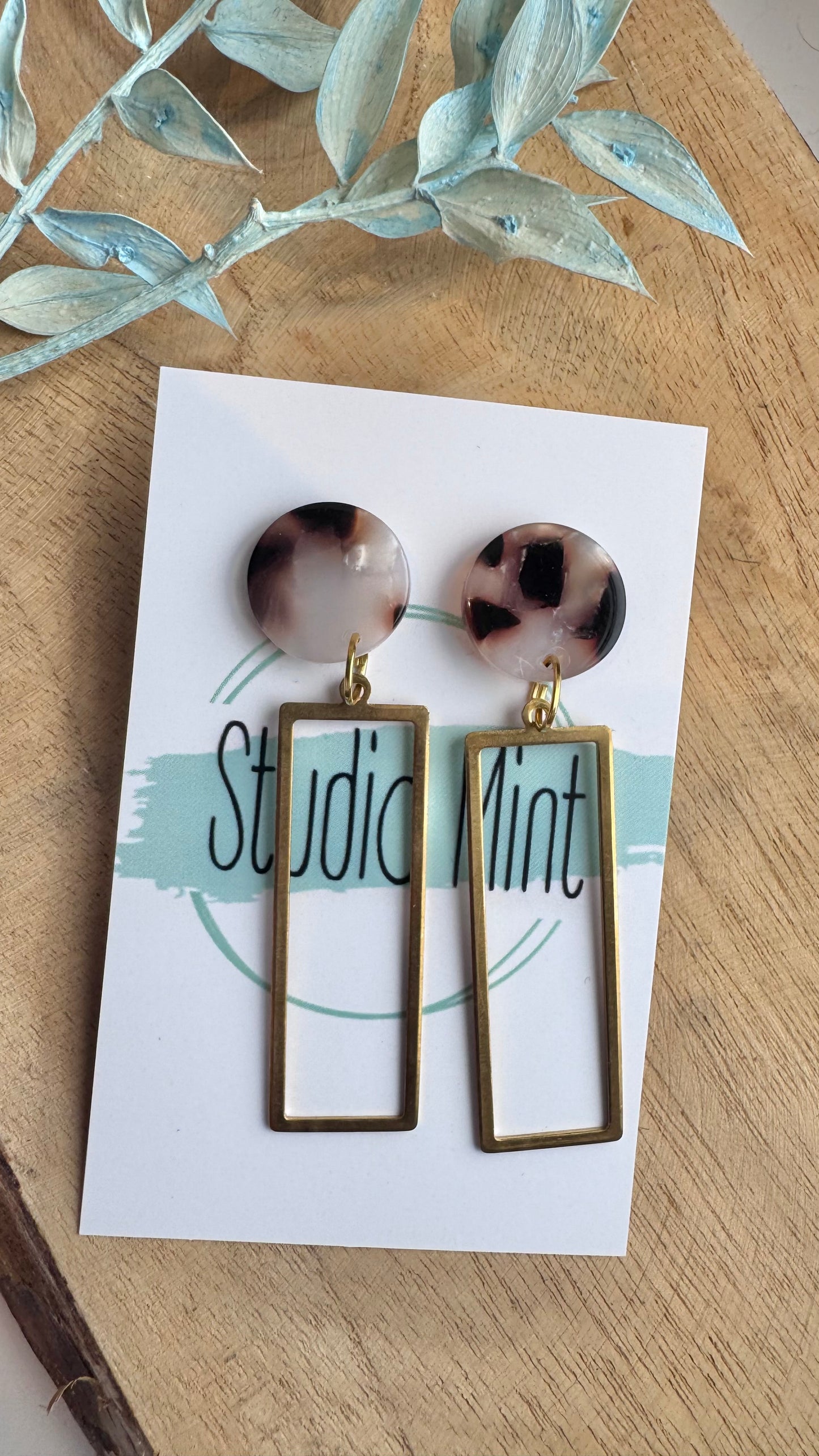 Zelfgemaakte oorbellen