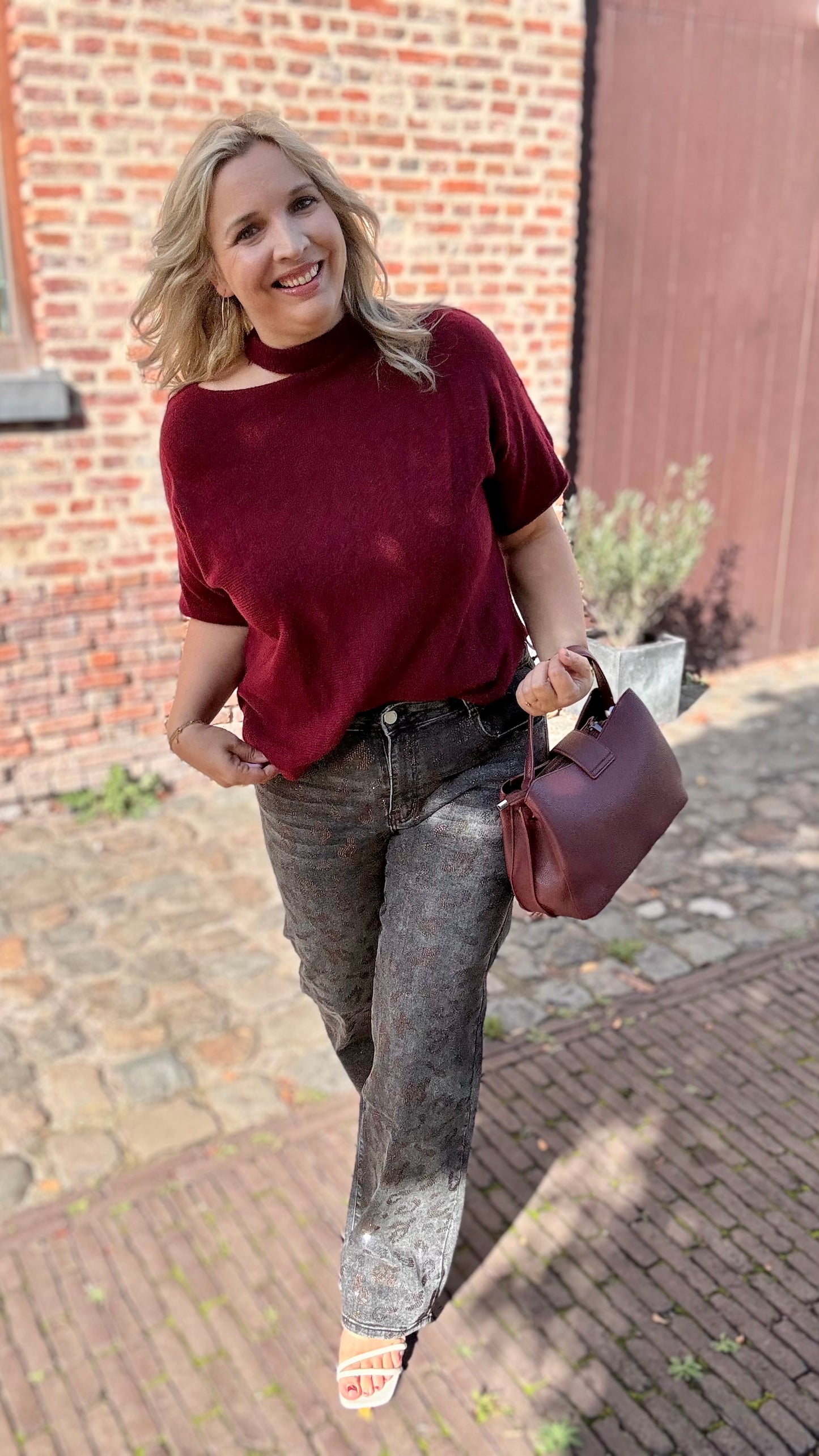 Noua knit - Bordeaux