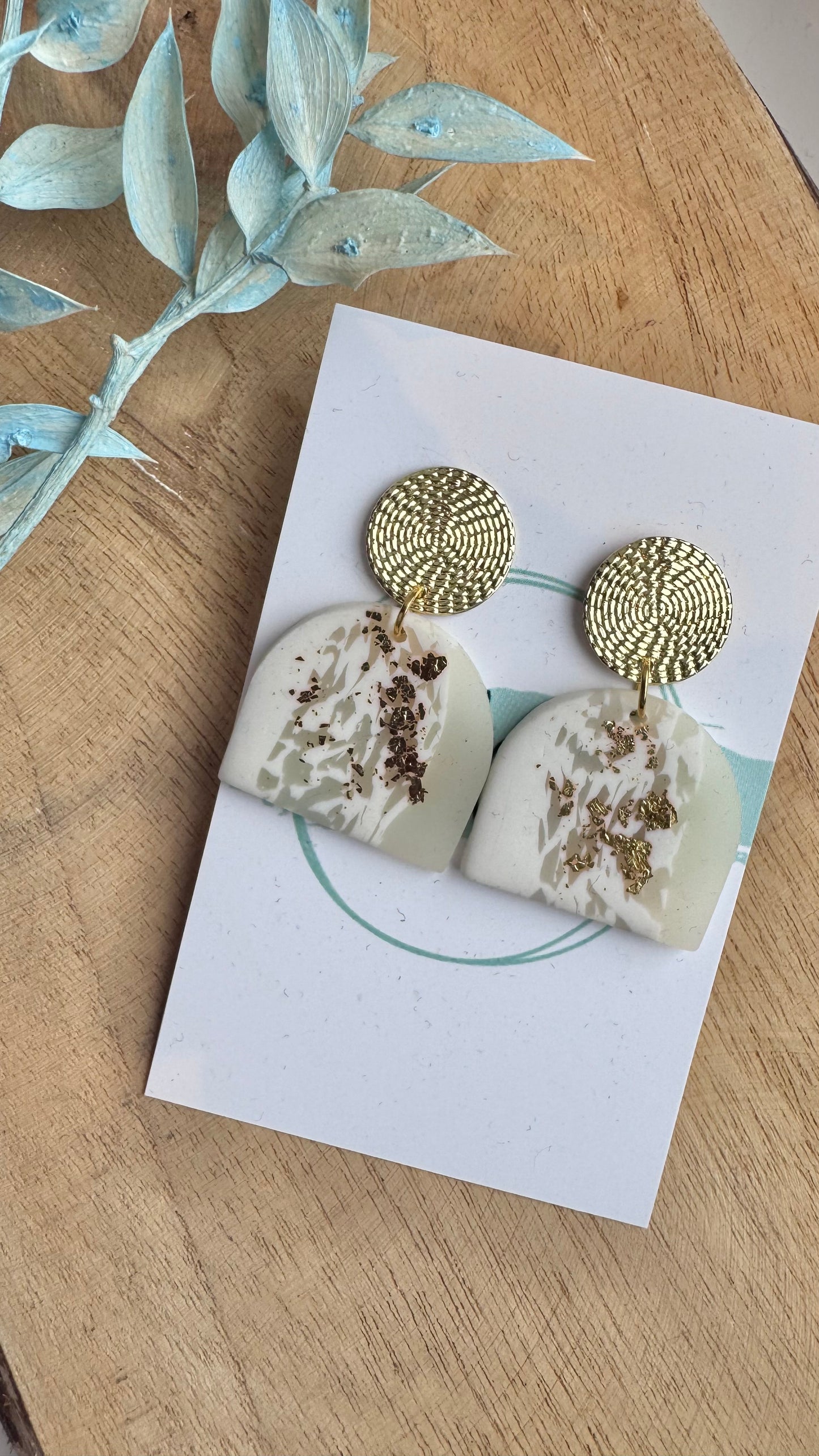 Zelfgemaakte oorbellen