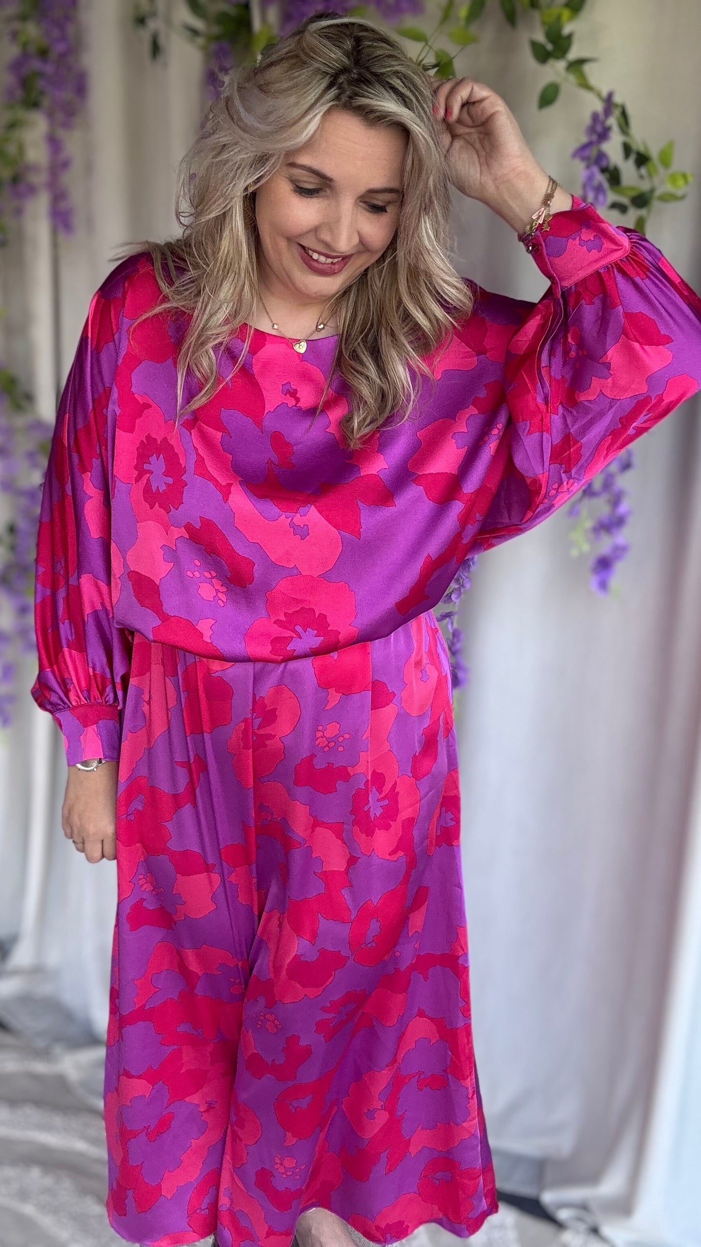 Bellini dress paars