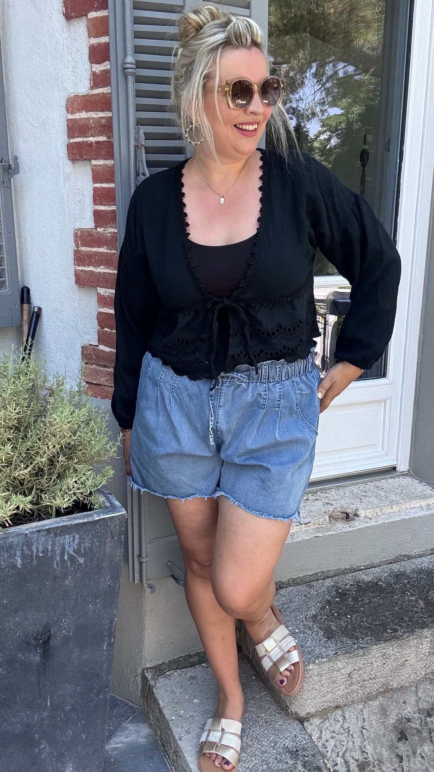 Cali blouse zwart