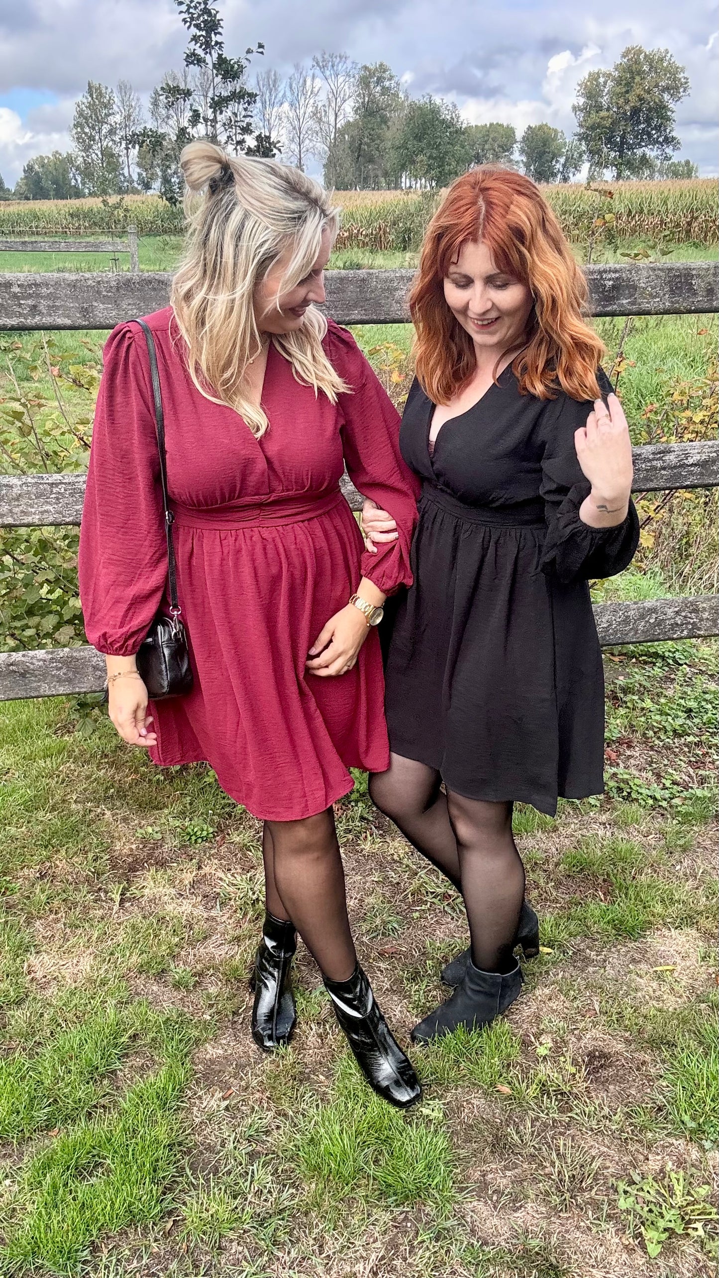 Katinka jurk - zwart