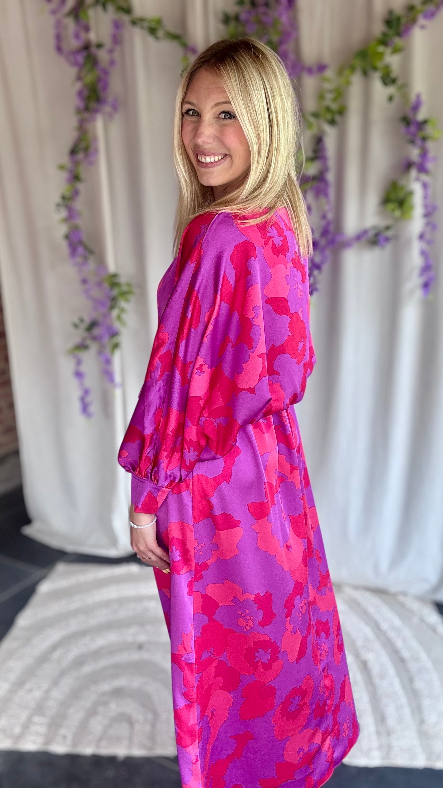 Bellini dress paars
