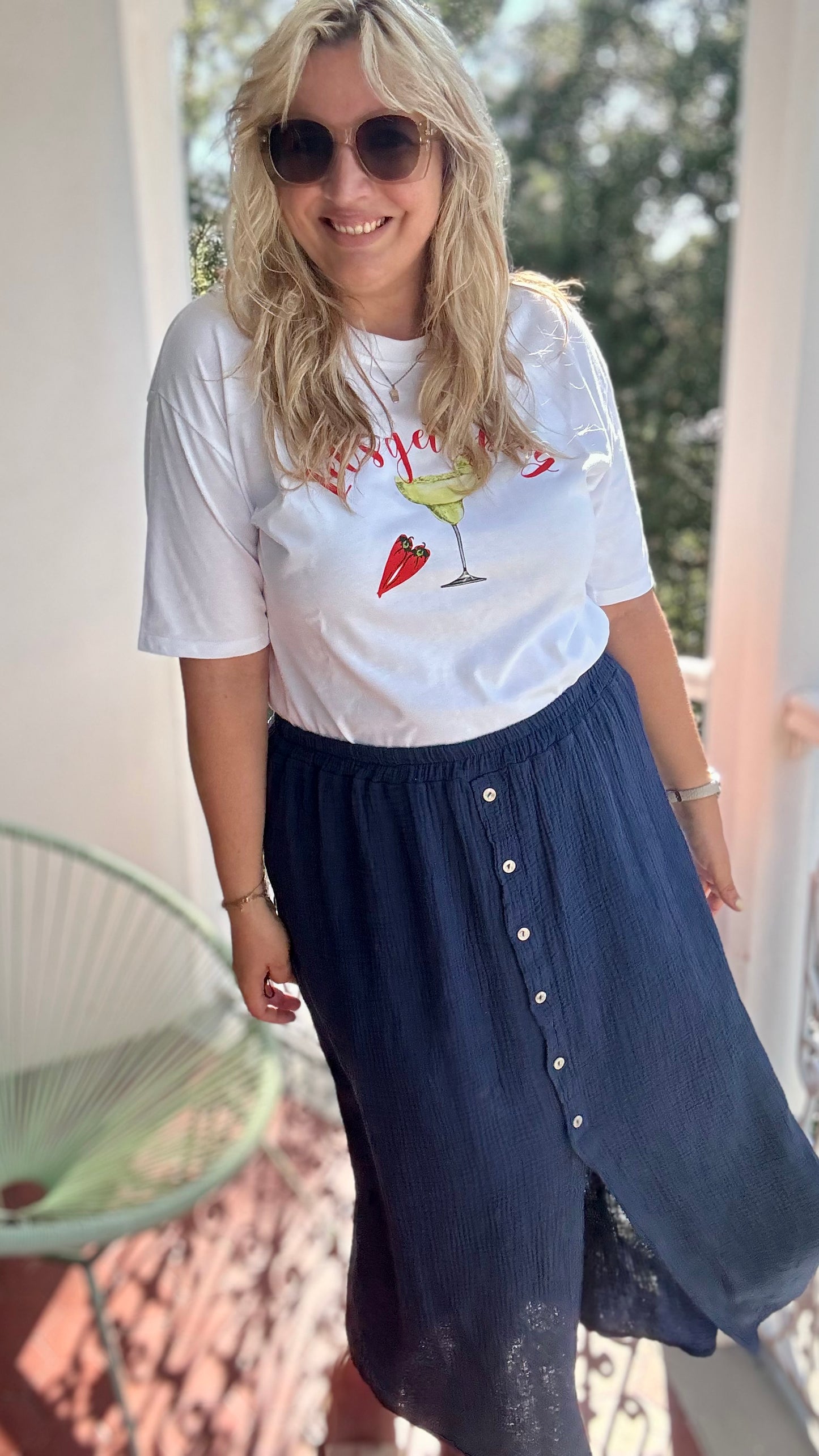 Ruth tetra rok navy
