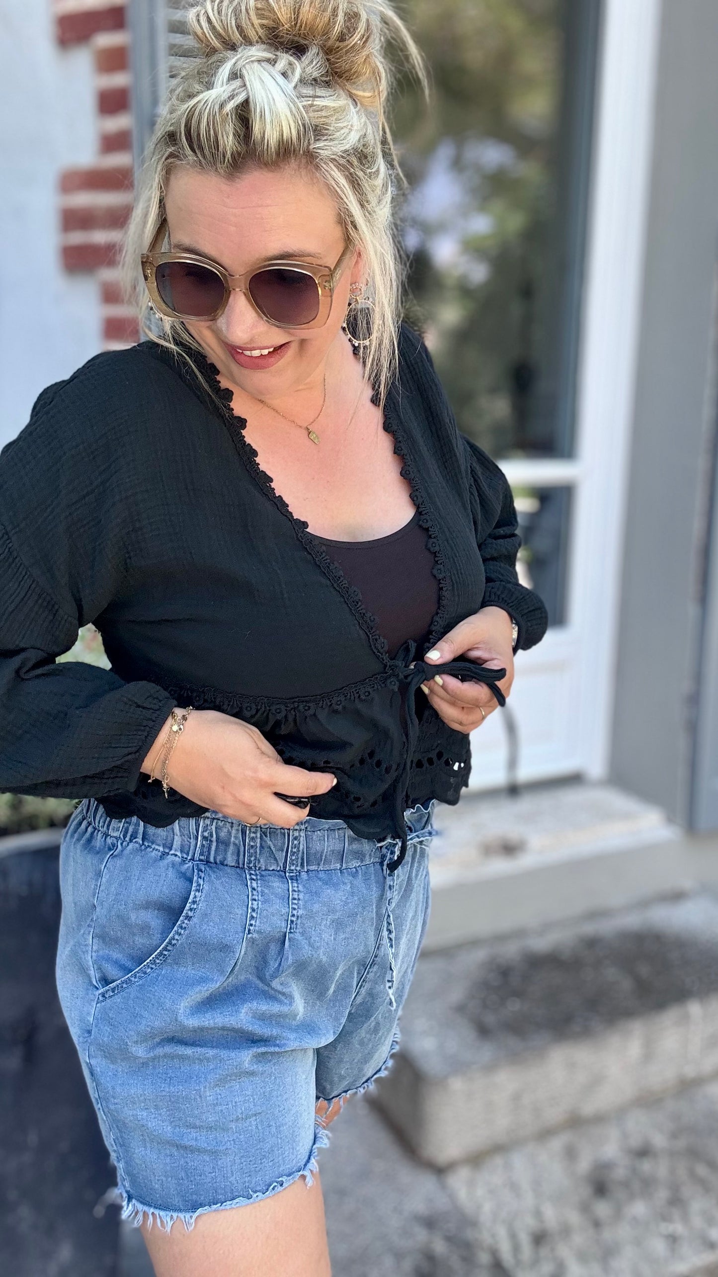 Cali blouse zwart