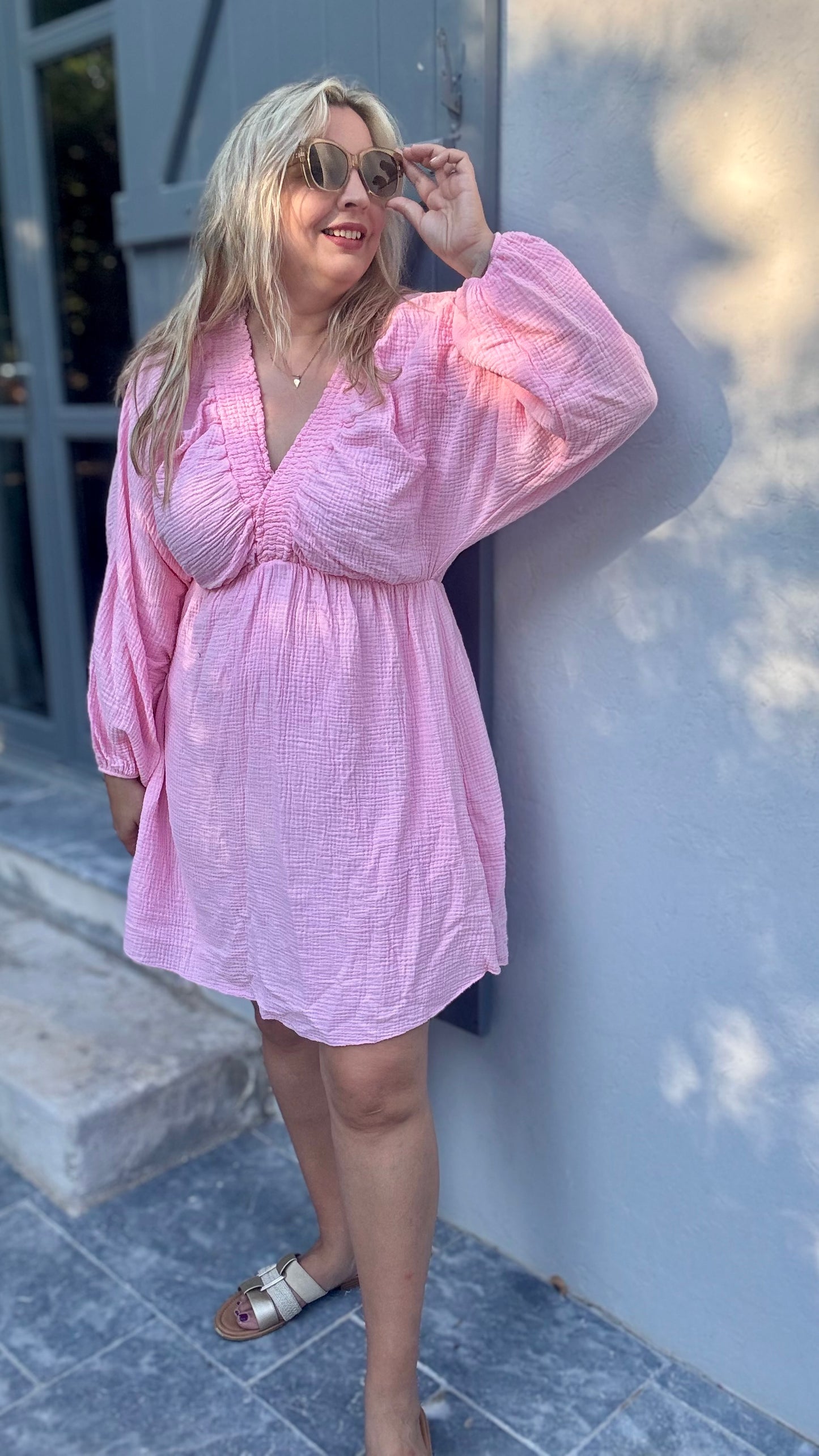 Sella jurk roze