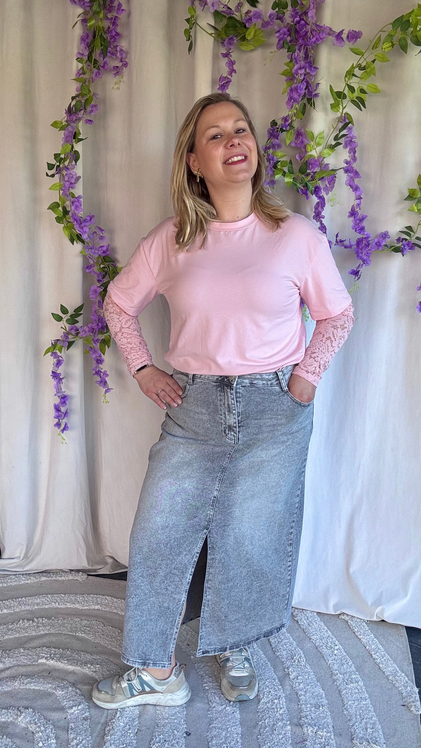 Lace love shirt babyroze
