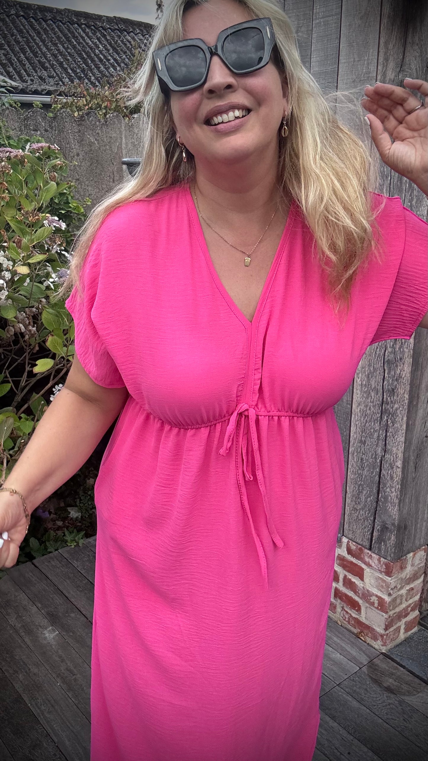 Laurie jurk roze