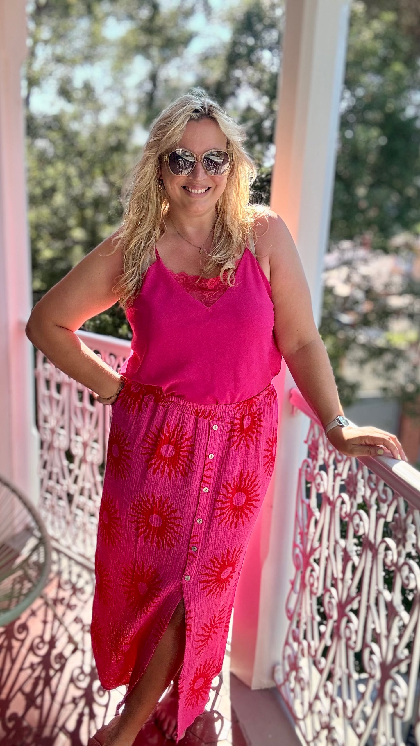 Ruth tetra rok print
