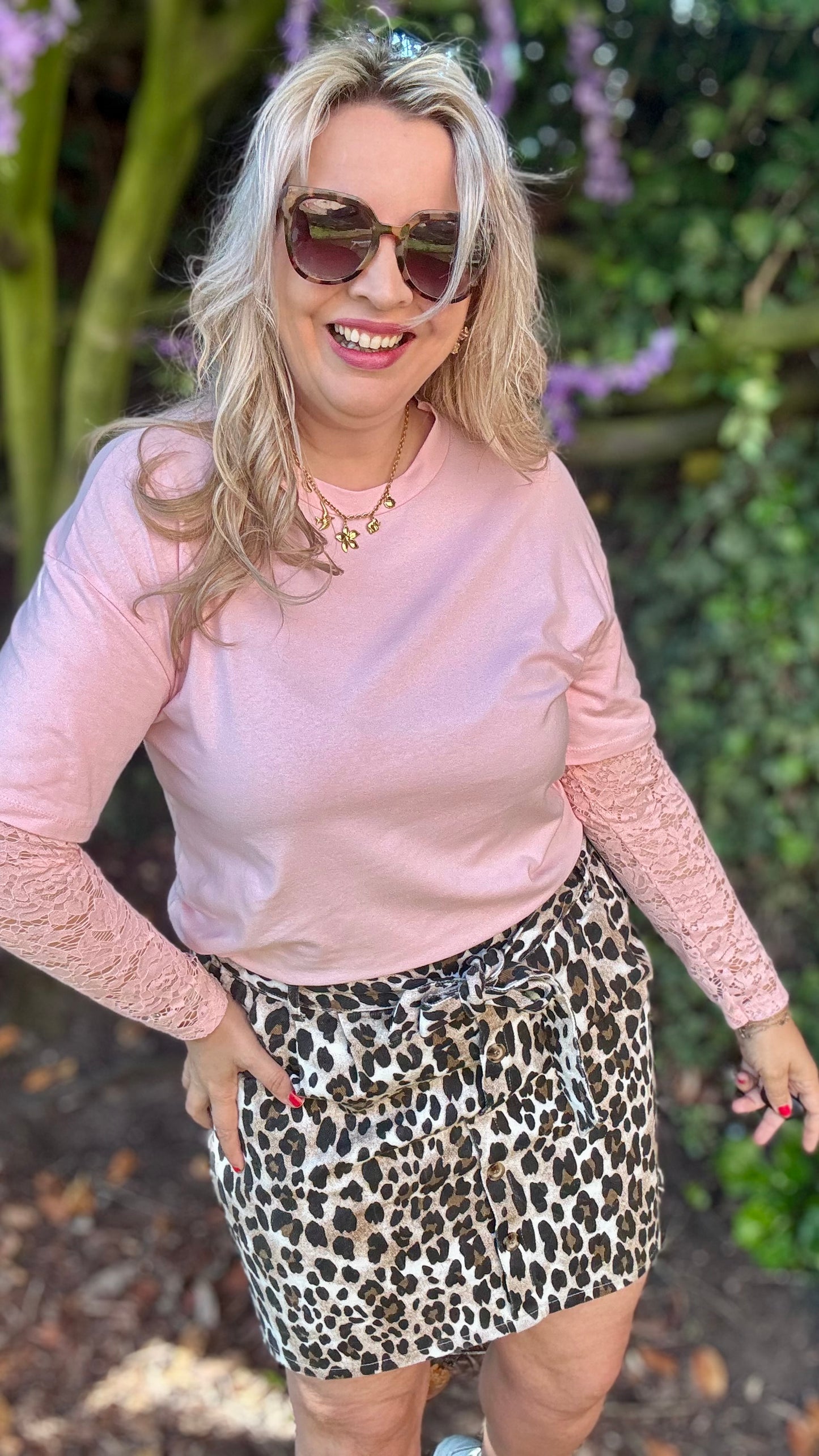 Lace love shirt babyroze