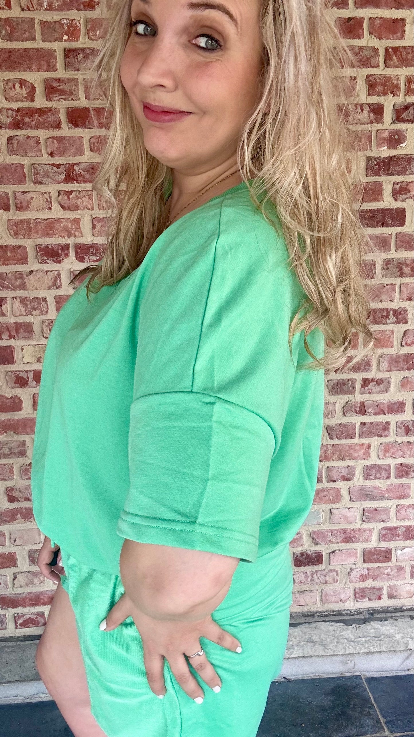 Comfy joggingset groen