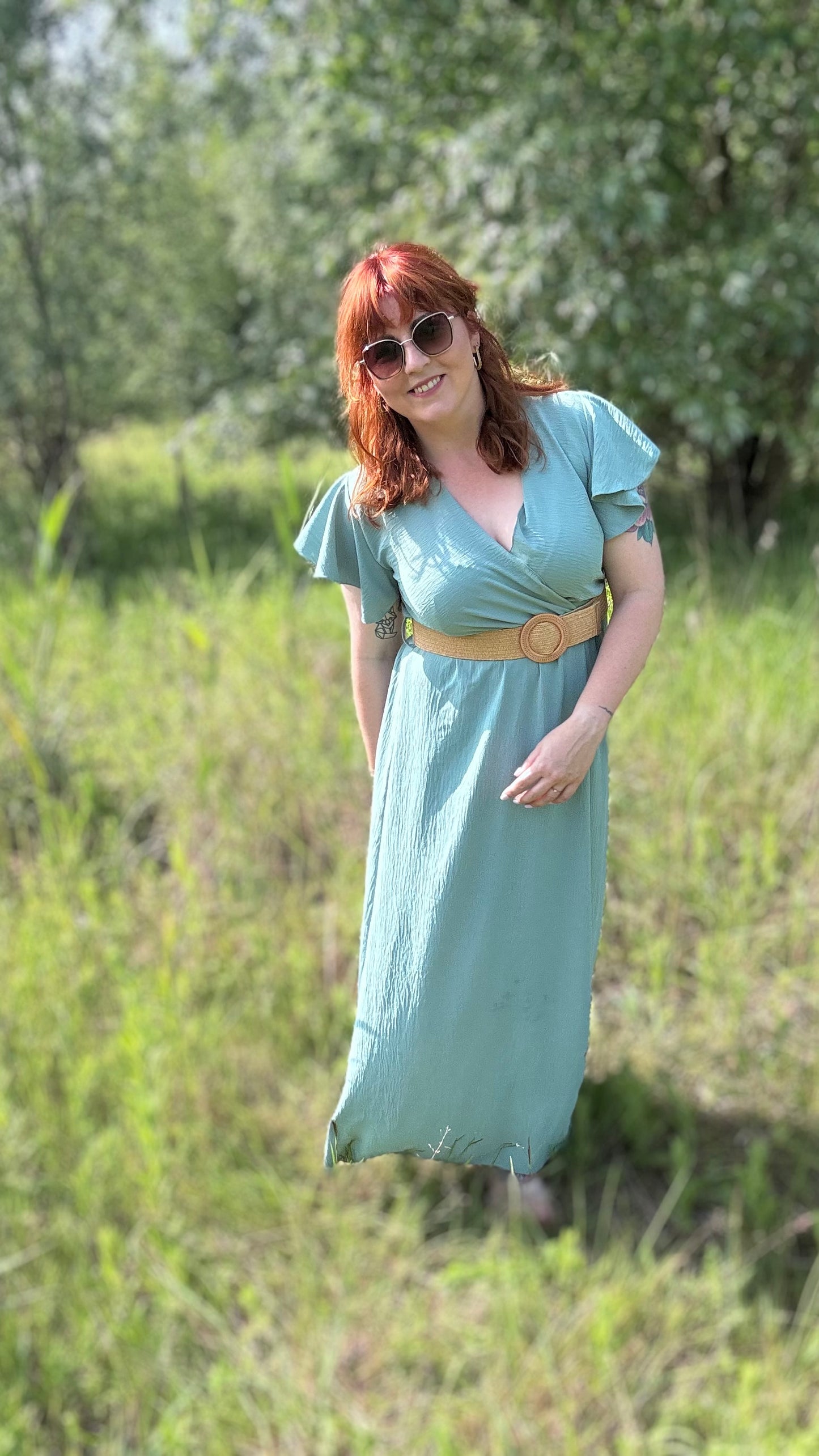 Luka dress mint