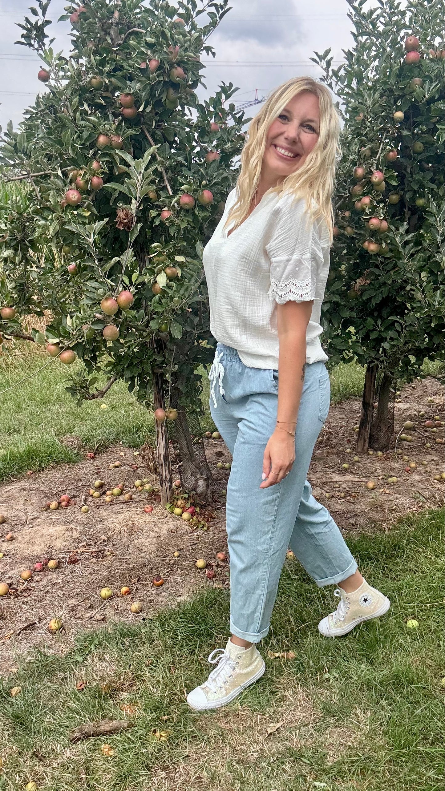 Jogging Jeans – Lichtblauw
