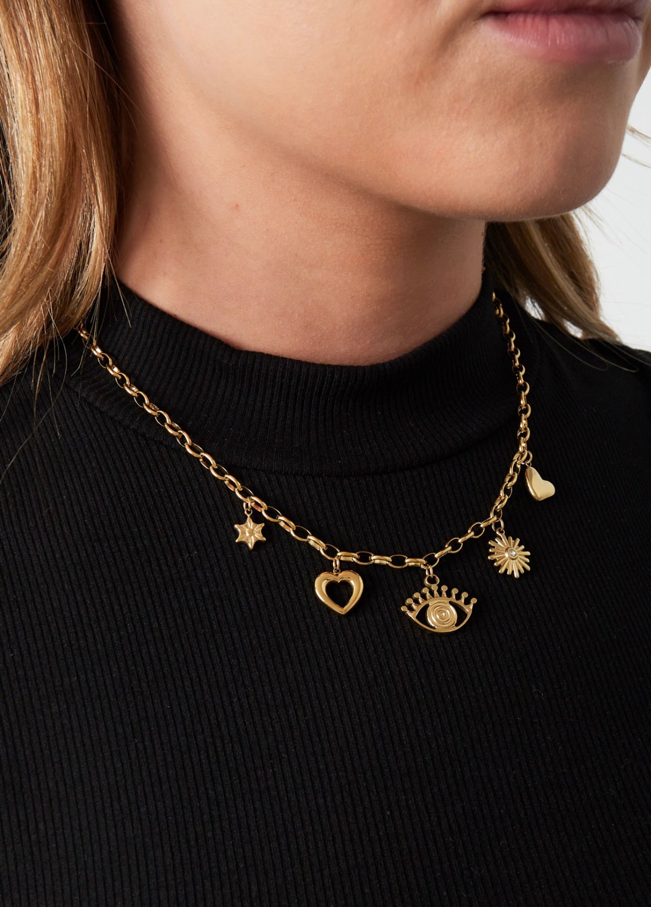 Charm wonderland halsketting