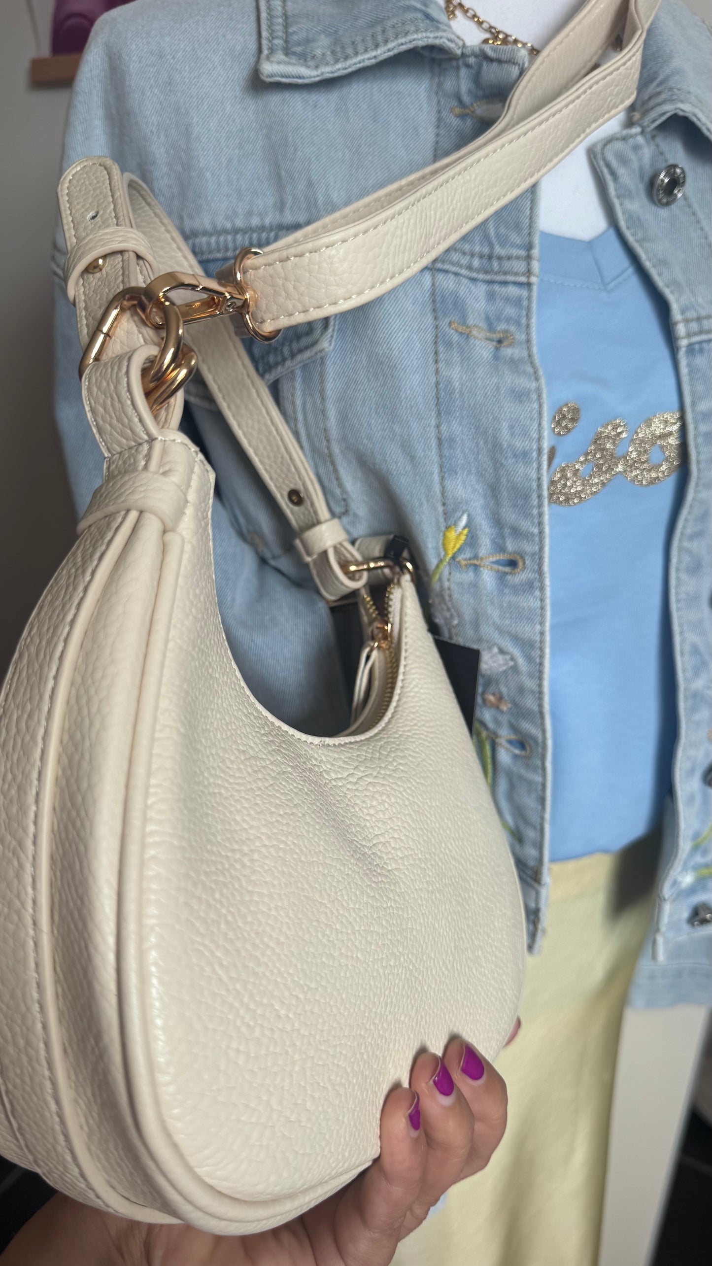 Little moon bag - Crème