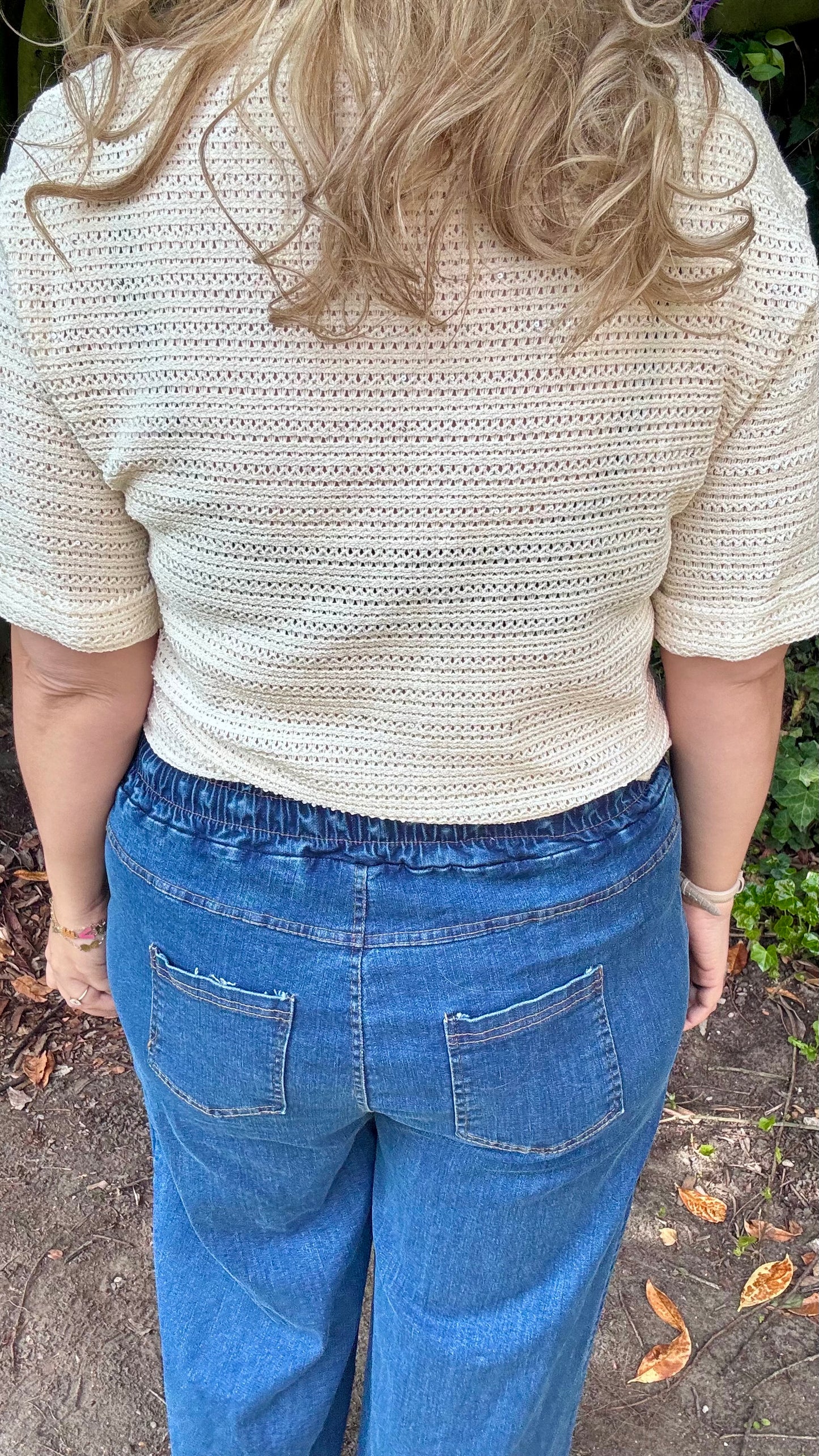 MINTsize jeans blauw