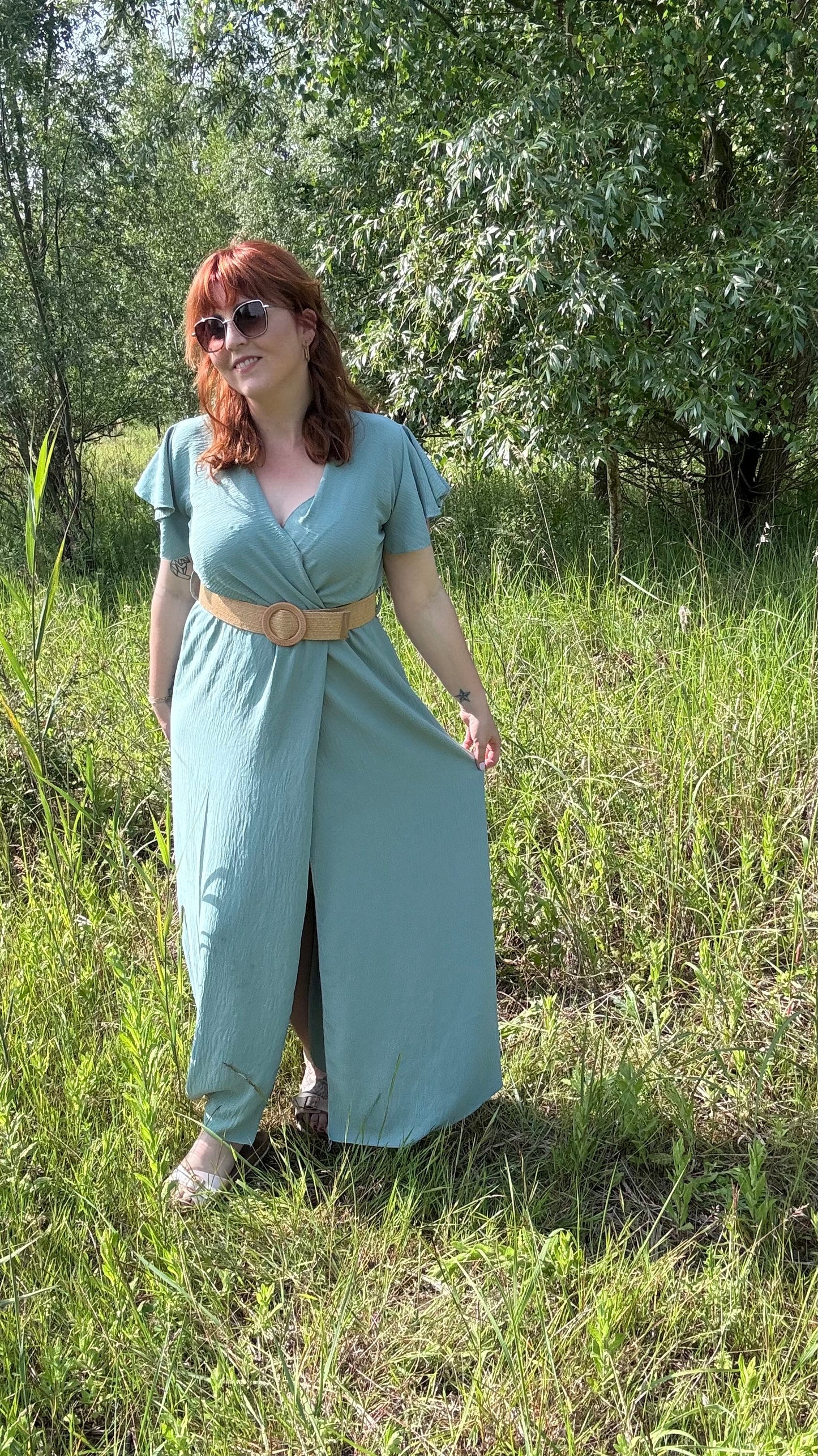 Luka dress mint