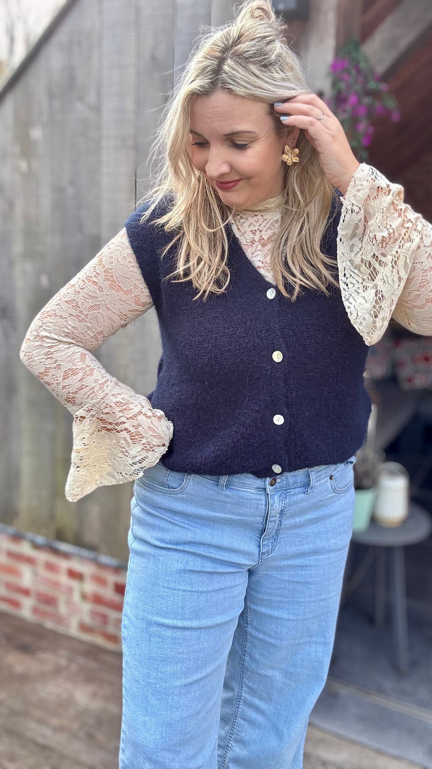 Lucy lace blouse