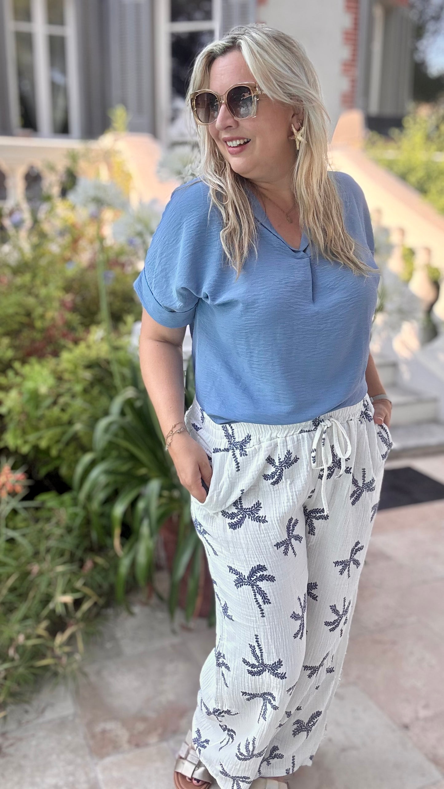 Sierra broek donkerblauw