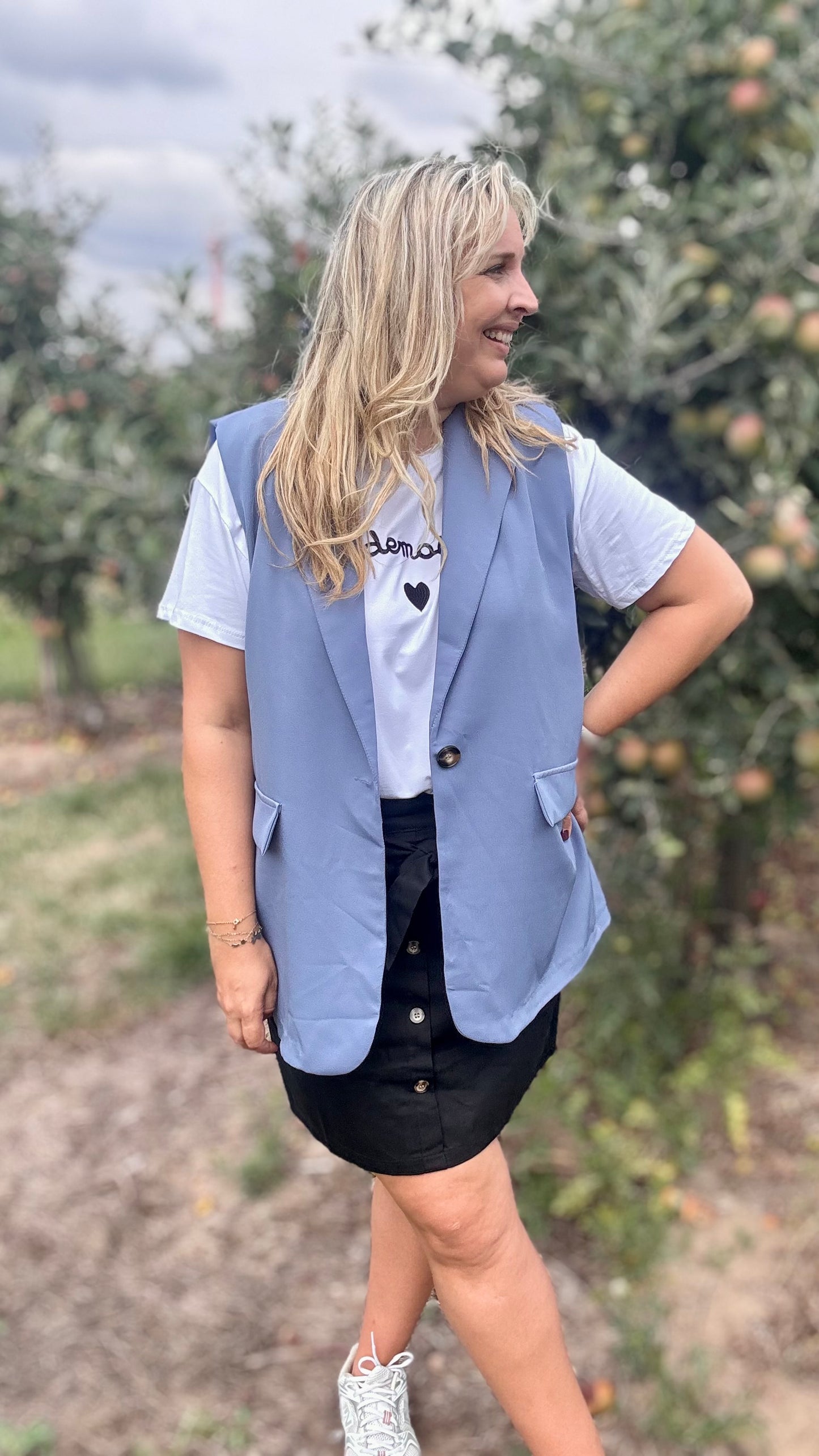 Cleo blazer - blauw