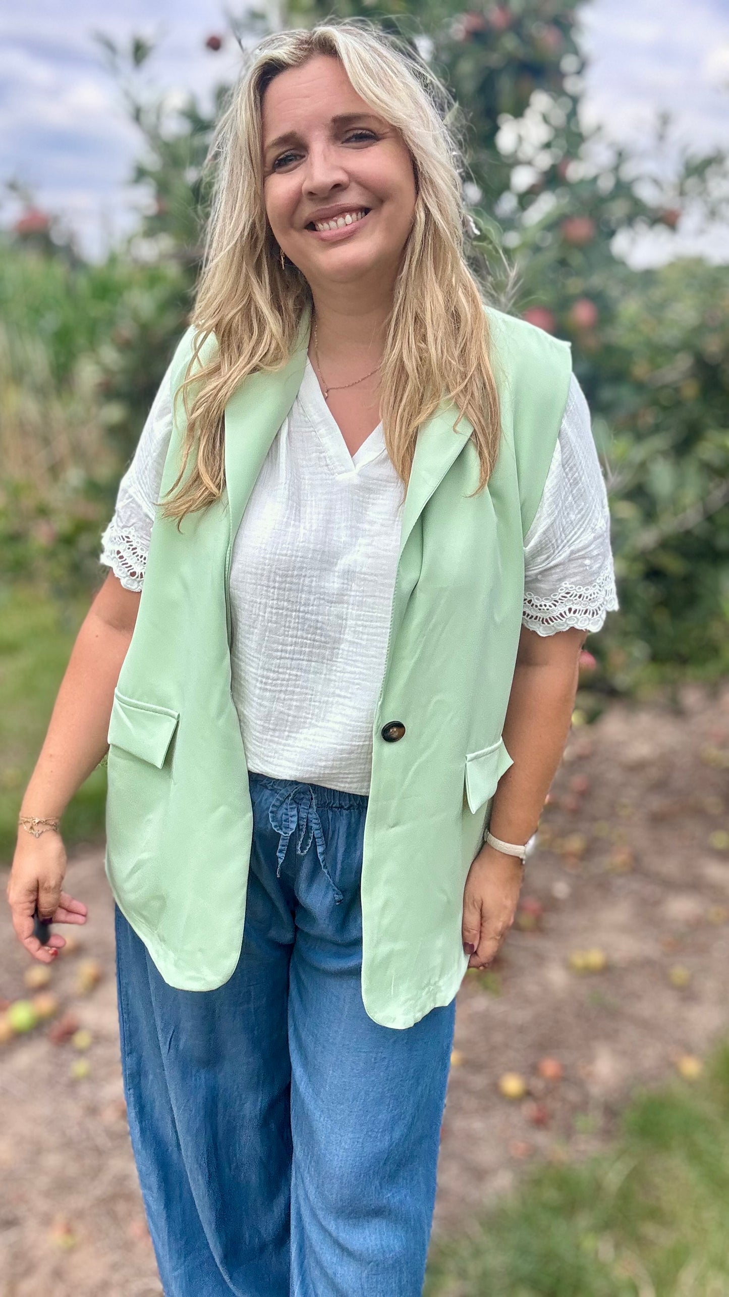 Cleo blazer - Mint
