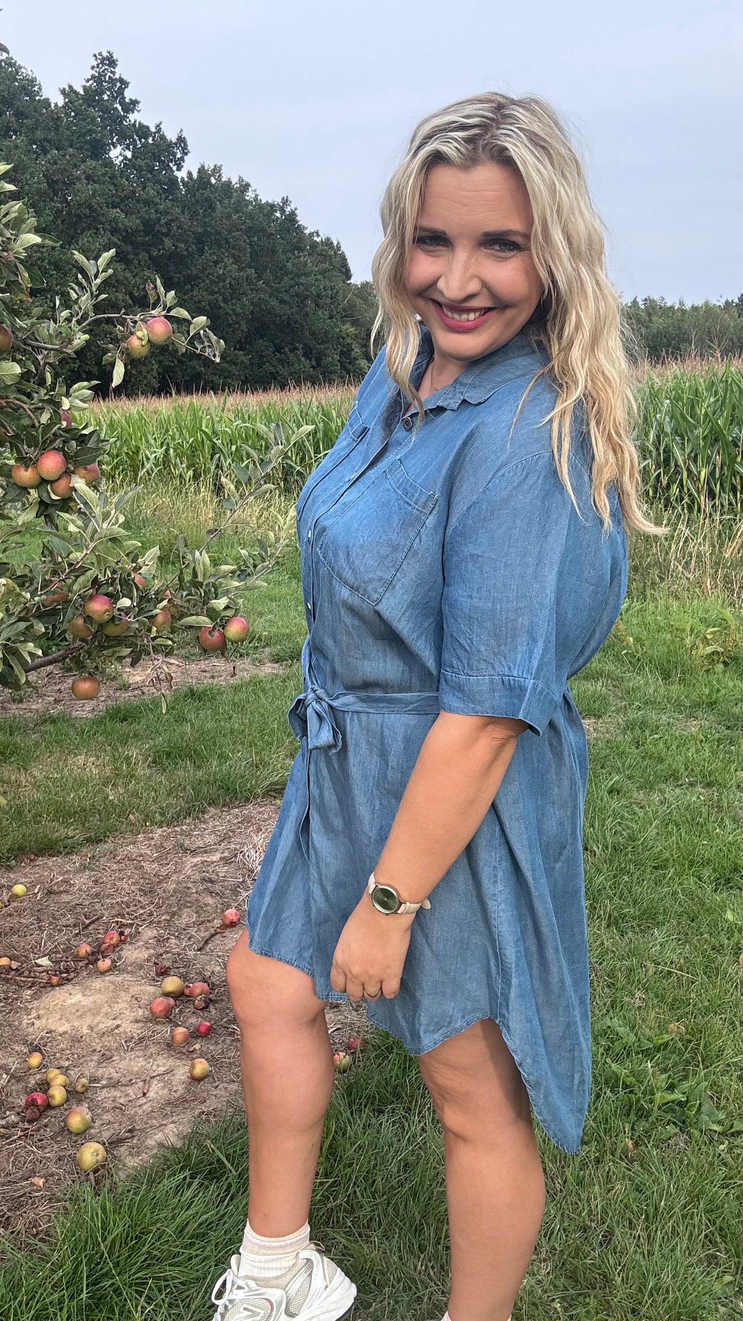 Urban denim dress