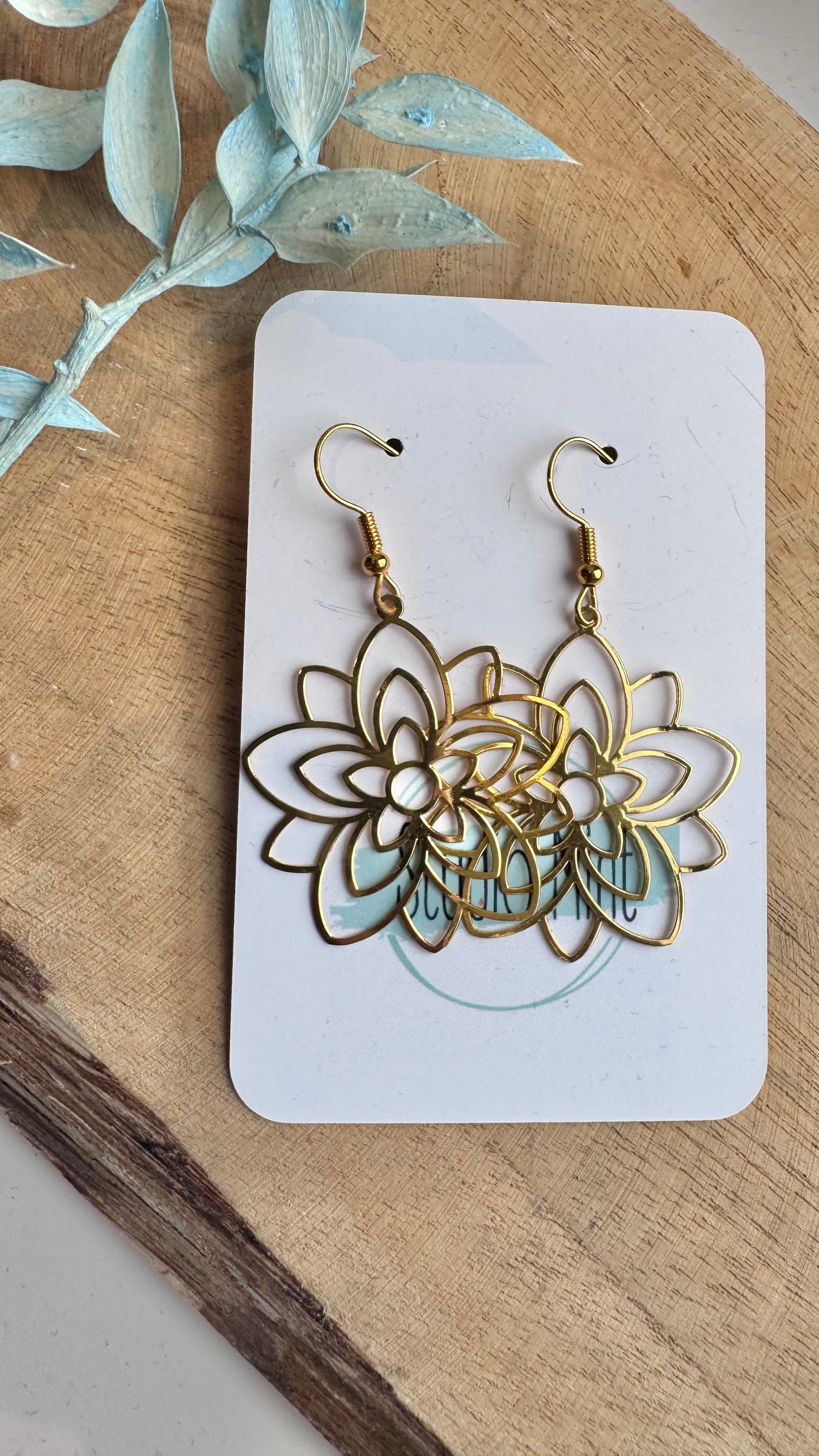 Zelfgemaakte oorbellen