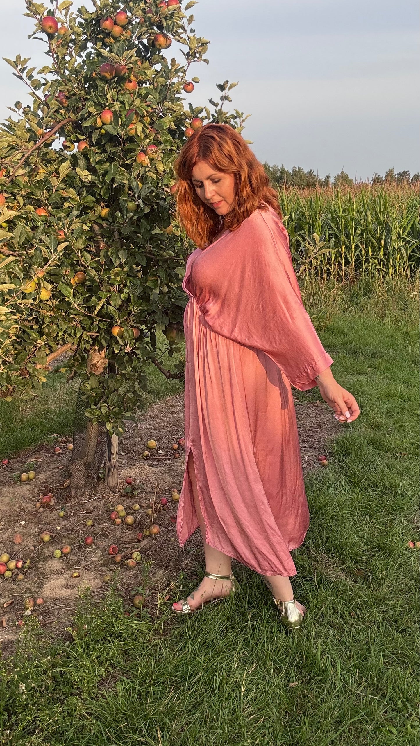 Femme dress - zachtroze