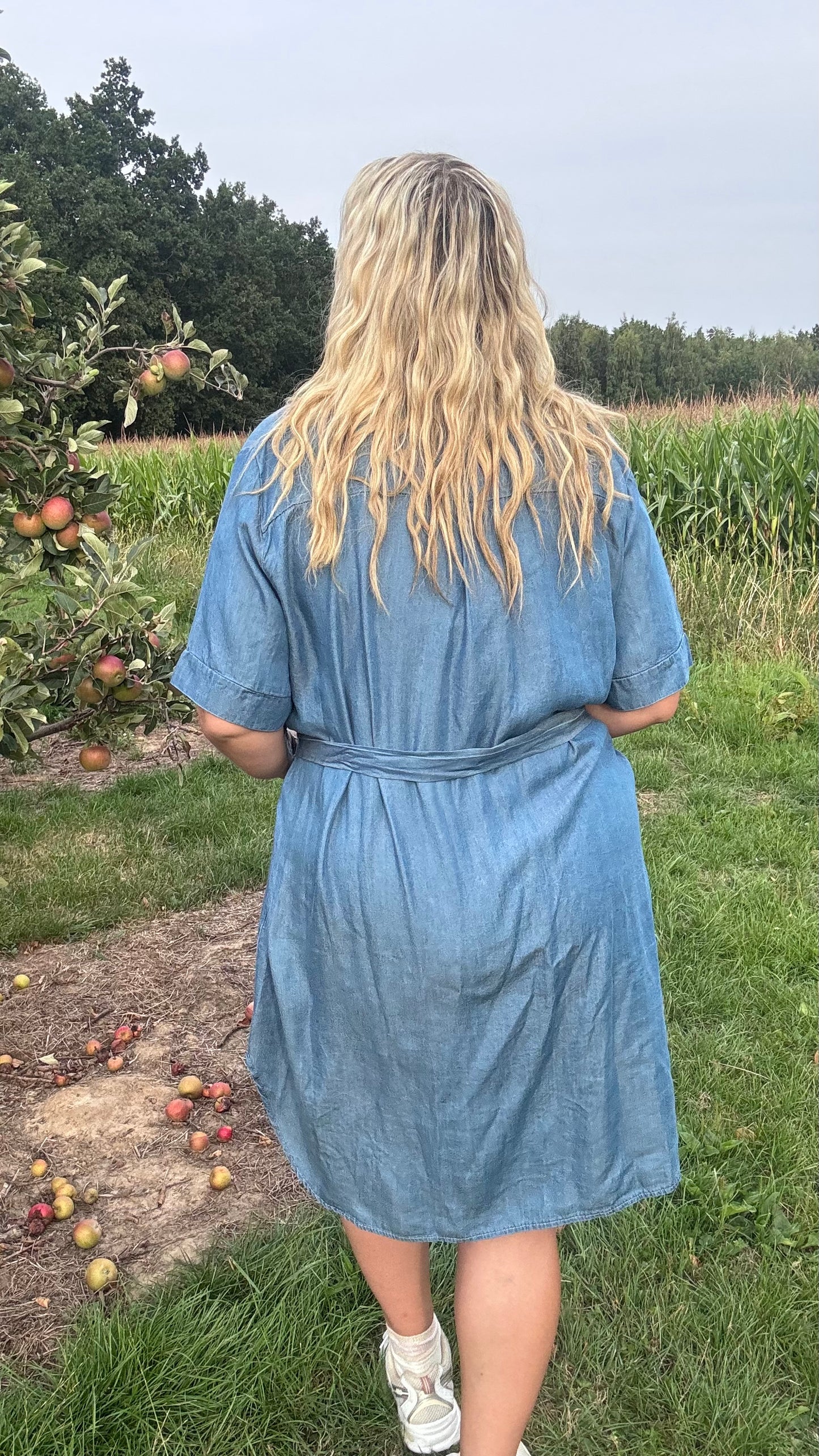 Urban denim dress