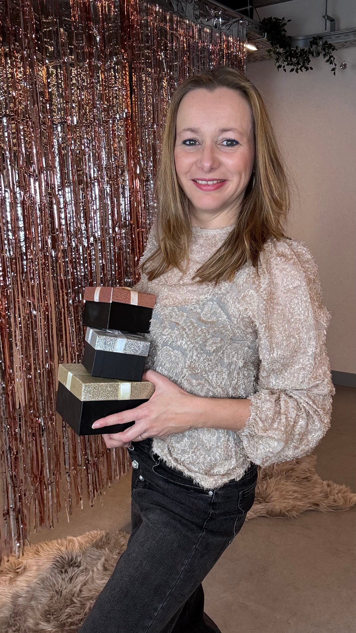 Fluff blouse - Beige