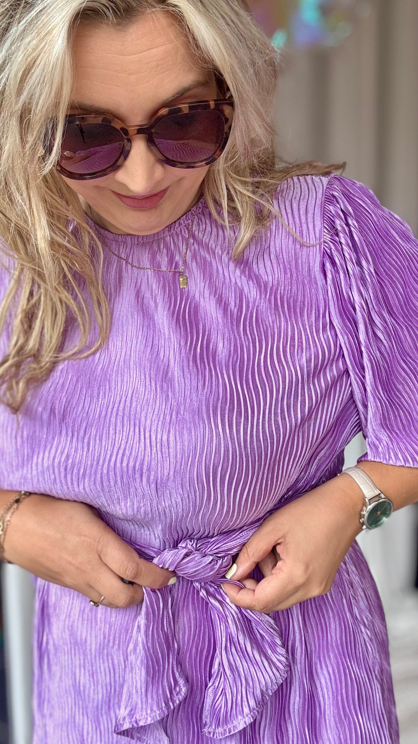 BubbleViolet dress