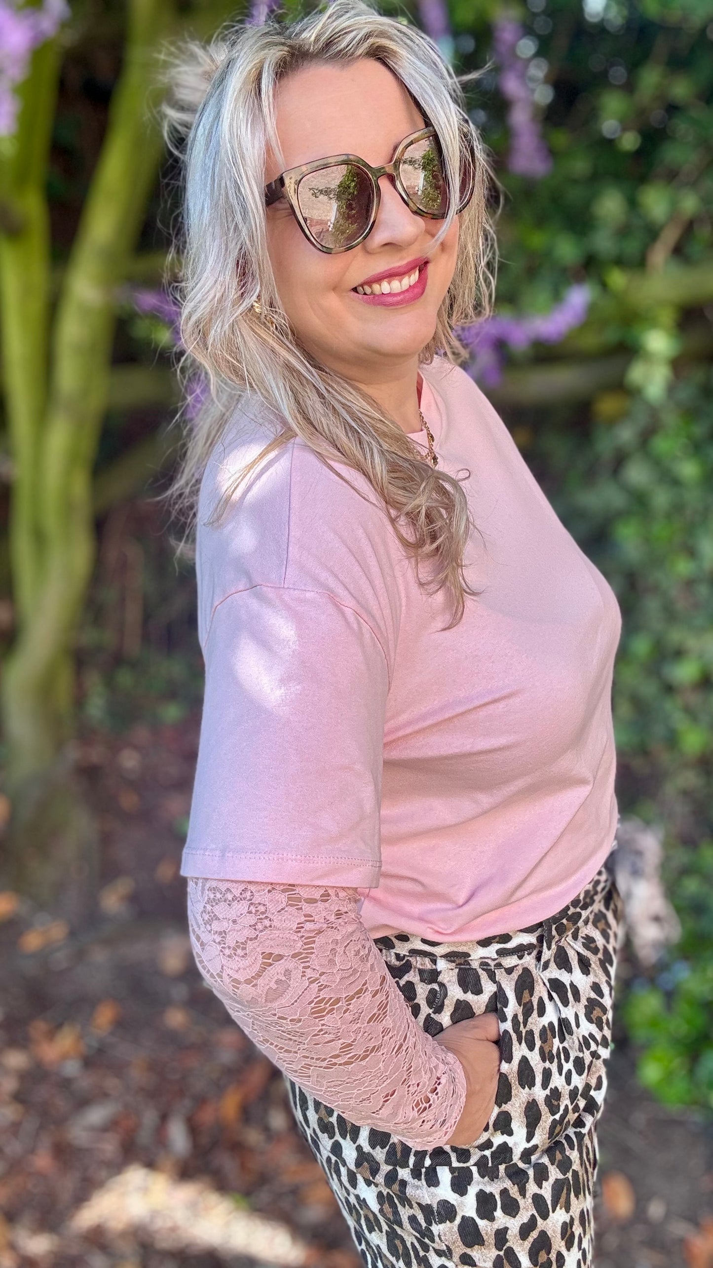 Lace love shirt babyroze