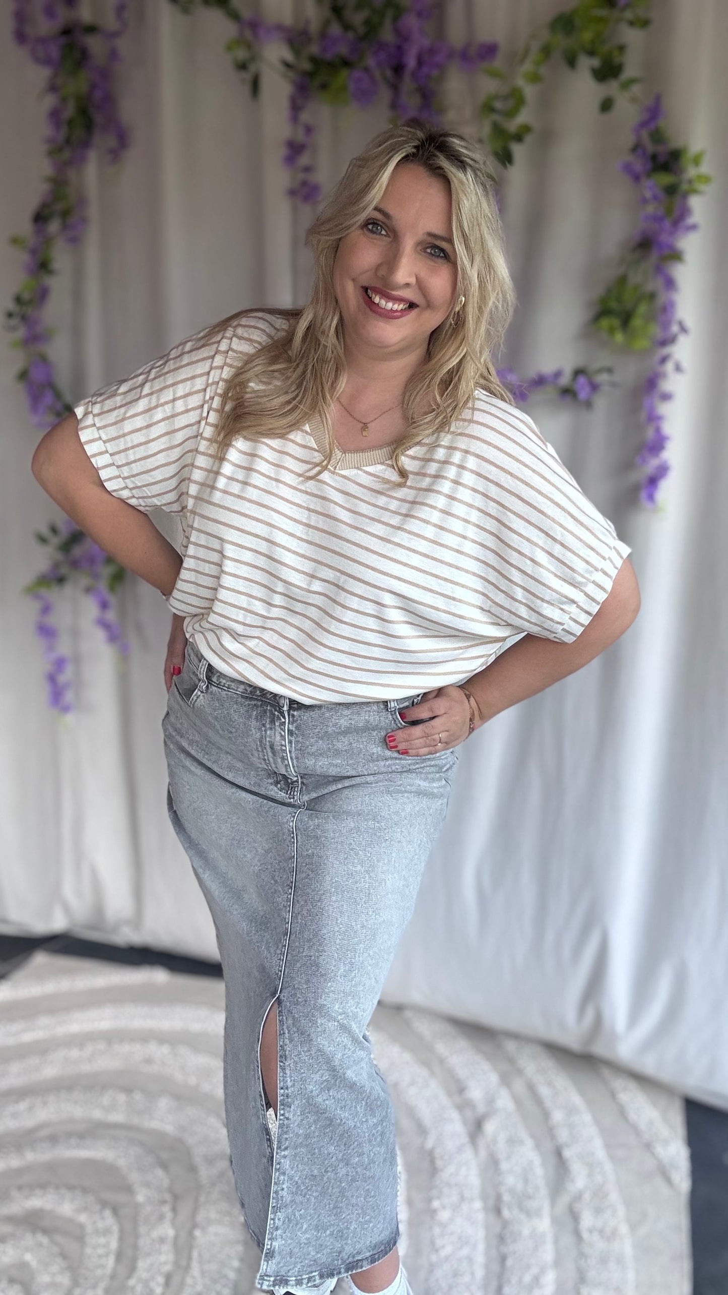 Beige breeze shirt